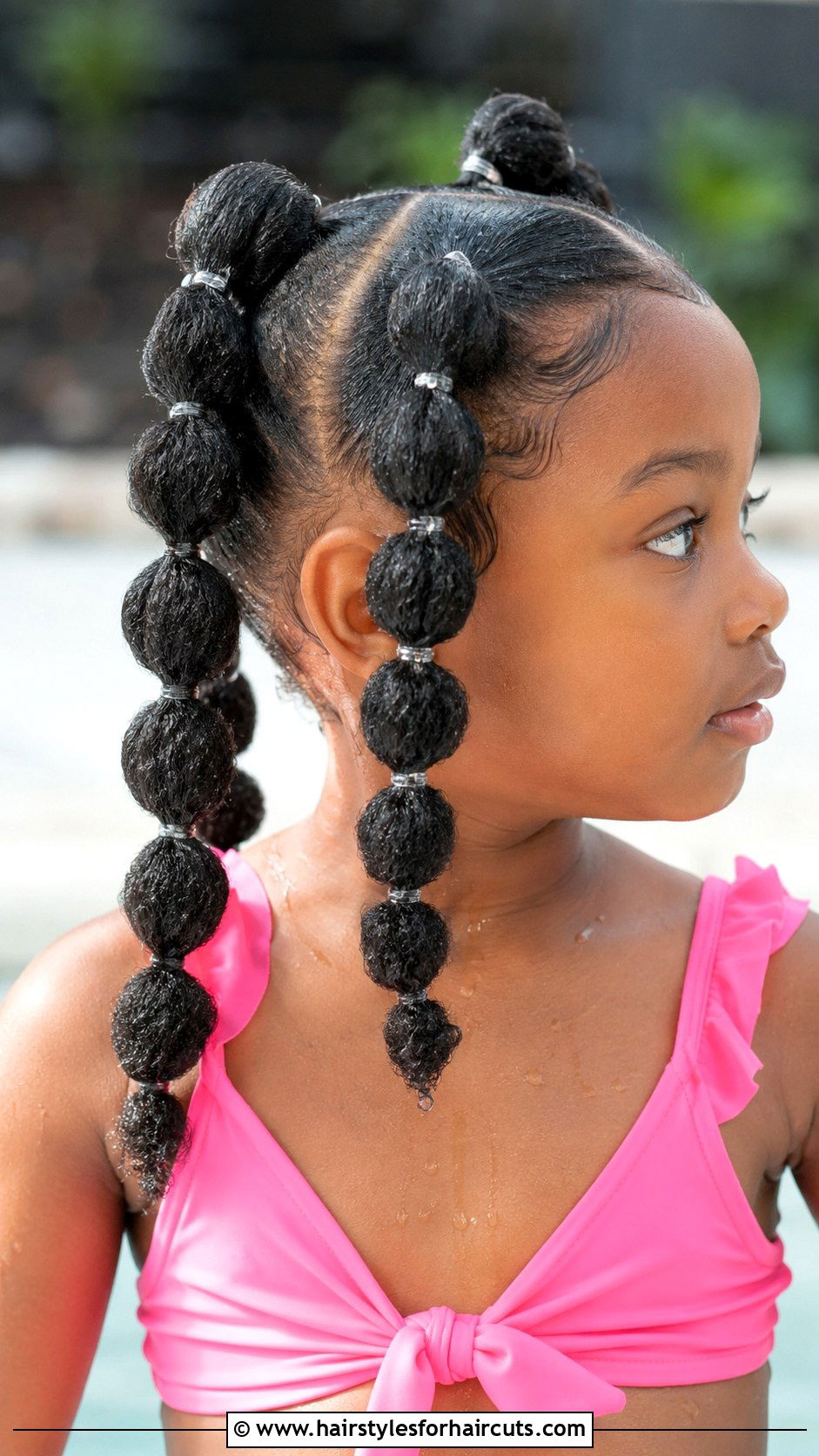 Bubble Braids - 25 cute hairstyles for black girls - 25 cute hairstyles for black girls