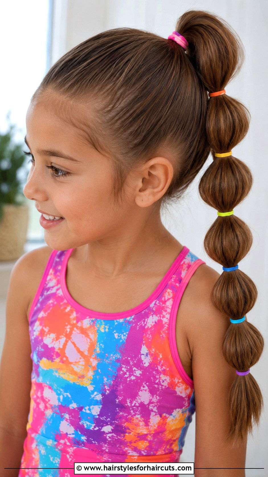 Bubble Ponytail - 25 cute girl hairstyles - 25 cute girl hairstyles