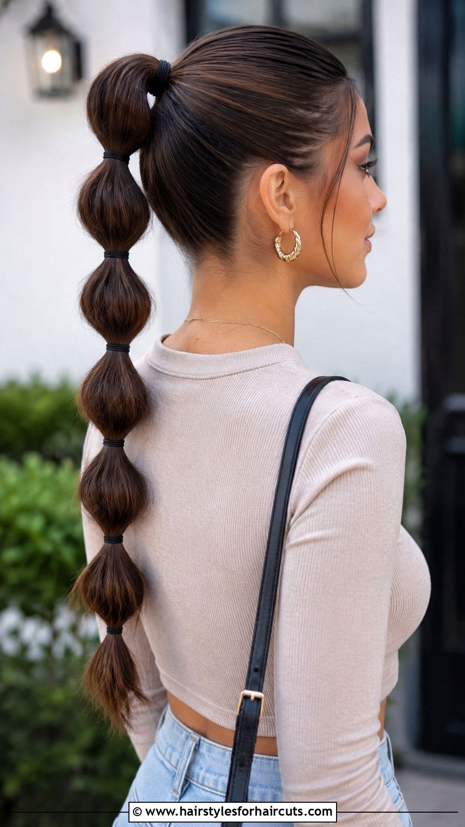 Bubble Ponytail - 25 black hair ponytail hairstyles - 25 black hair ponytail hairstyles