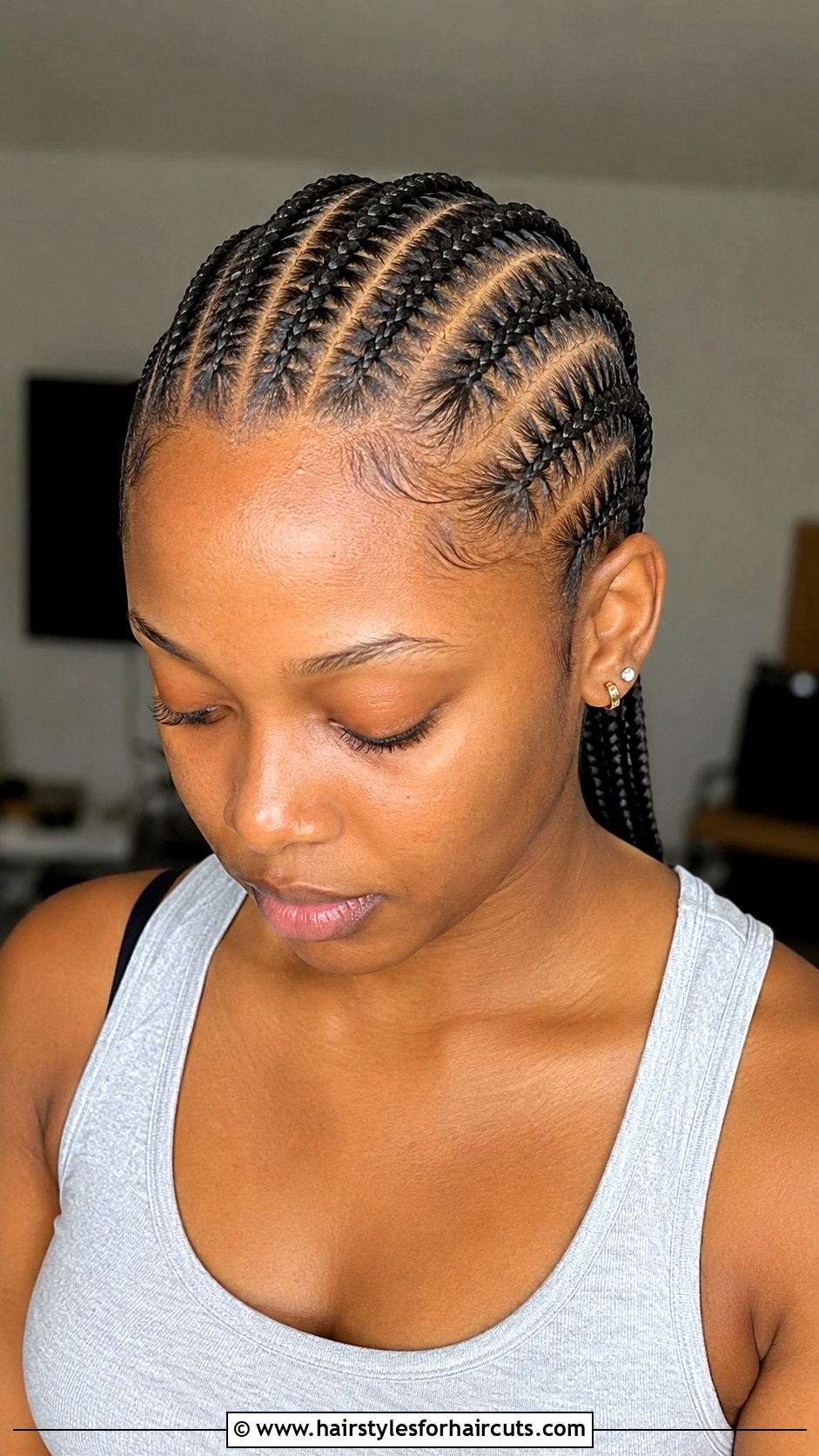 Budget Friendly Cornrows - 25 cheap hairstyles for black hair - 25 cheap hairstyles for black hair