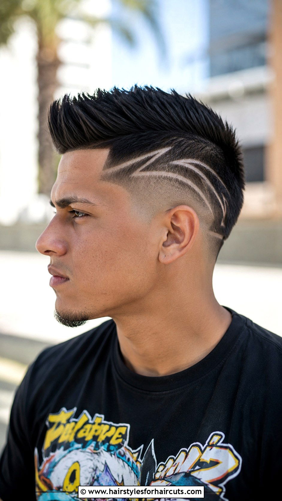 Bullet Haircut With Design - 25 bullet haircuts - 25 bullet haircuts