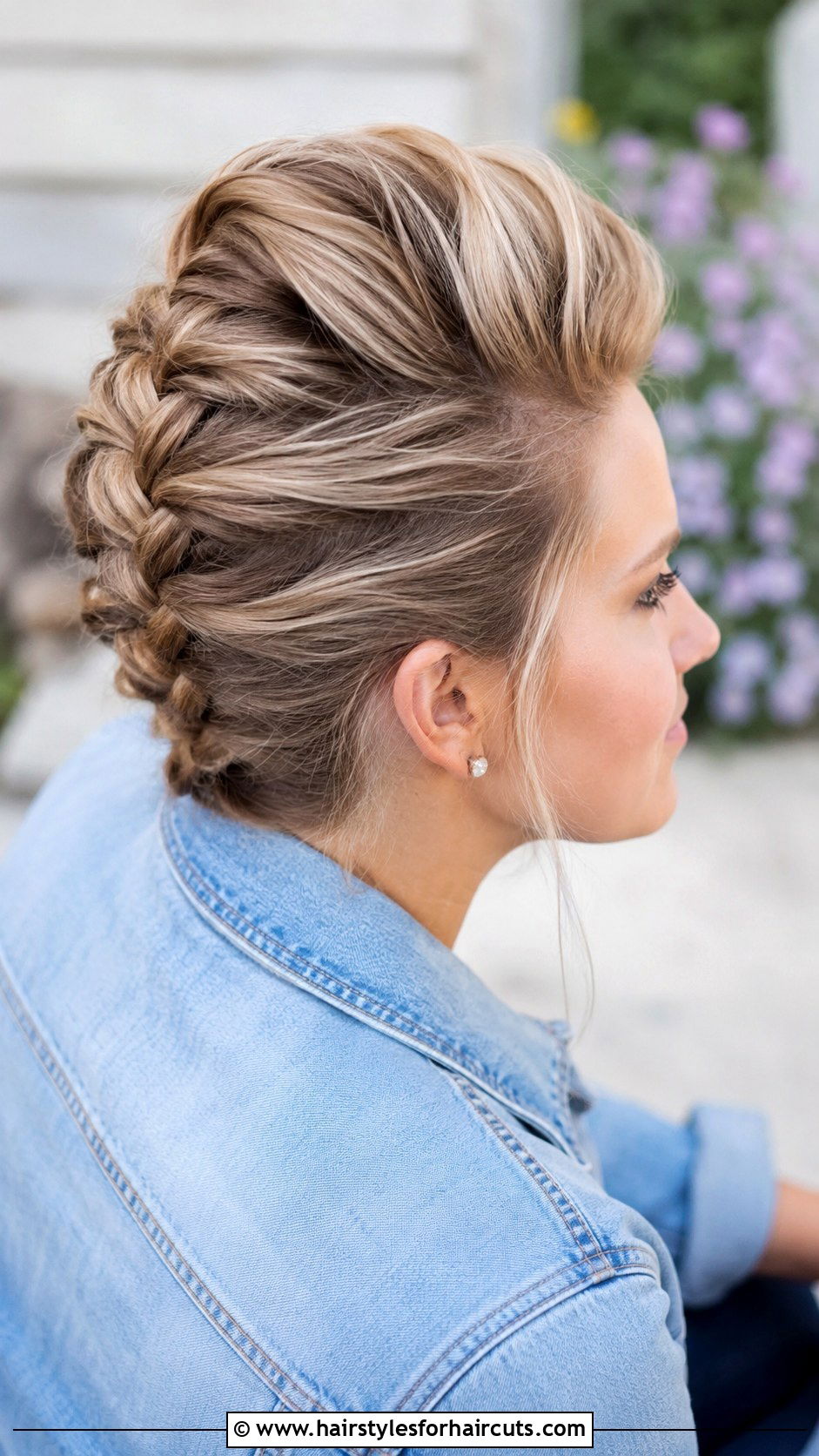 Bump With French Braid - 25 bump hairstyles - 25 bump hairstyles