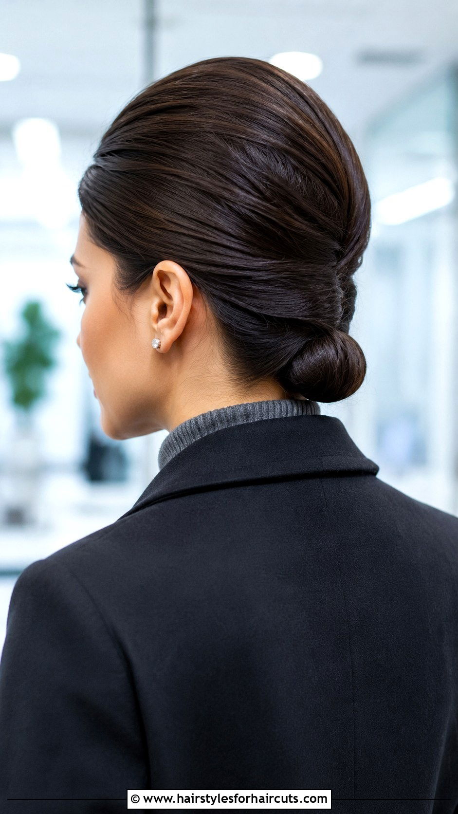 Bump With Tucked Ponytail - 25 bump hairstyles - 25 bump hairstyles