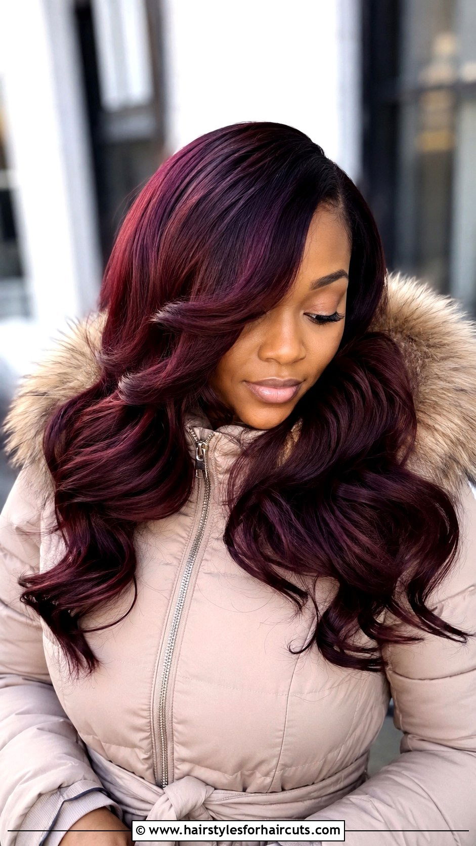 Burgundy Body Wave Hair - 25 body wave hairstyles for black hair - 25 body wave hairstyles for black hair
