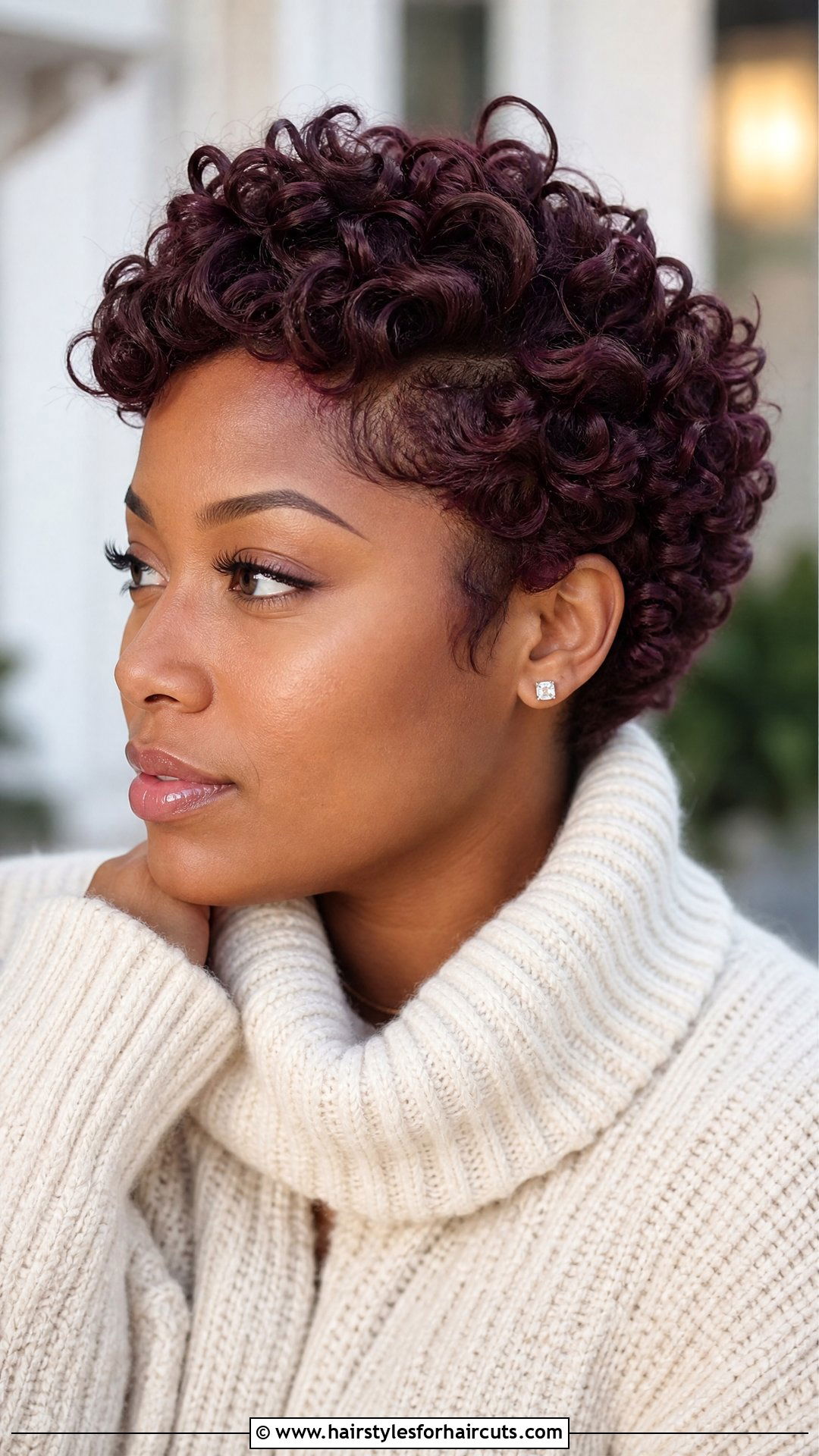 Burgundy Freeze Curl Short Hair - 25 freeze curls freeze hairstyles for short hair - 25 freeze curls freeze hairstyles for short hair