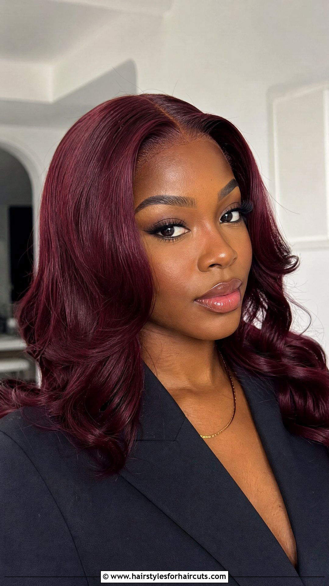 Burgundy Lace Front Wig - 25 wics hairstyles - 25 wics hairstyles