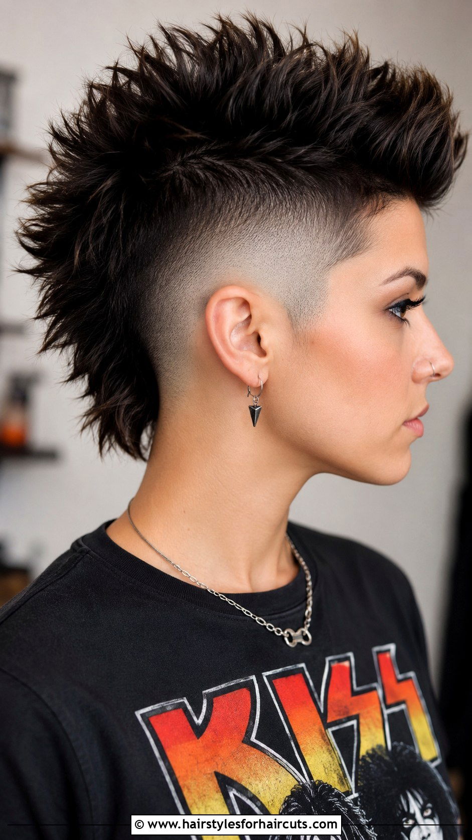 Burst Fade Mohawk Haircut - 25 black haircuts women - 25 black haircuts women