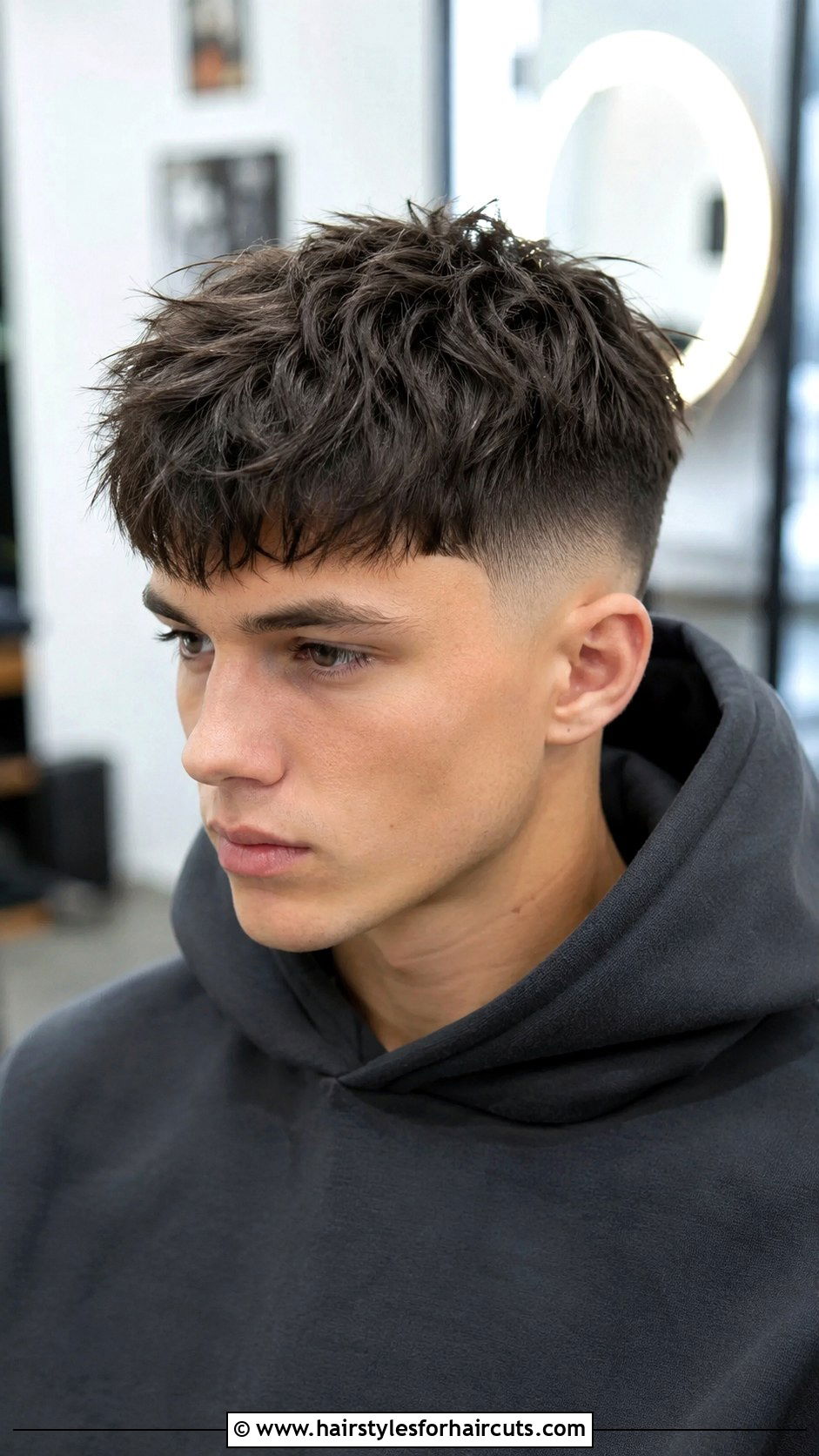 Burst Fade Textured Fringe Straight Hair - 25 burst fade haircuts straight hair - 25 burst fade haircuts straight hair