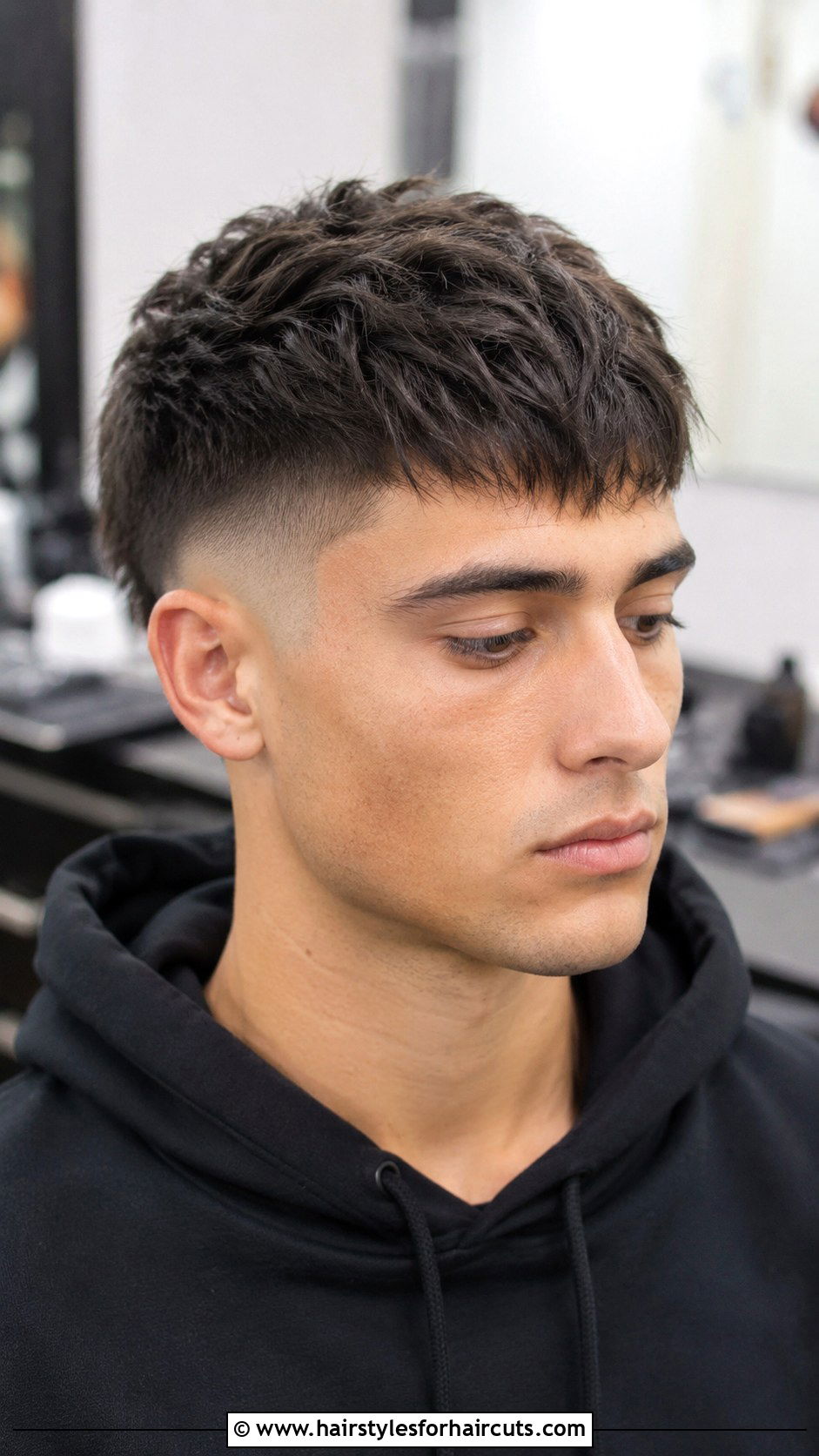 Burst Fade Textured Fringe - 25 burst fade haircuts - 25 burst fade haircuts