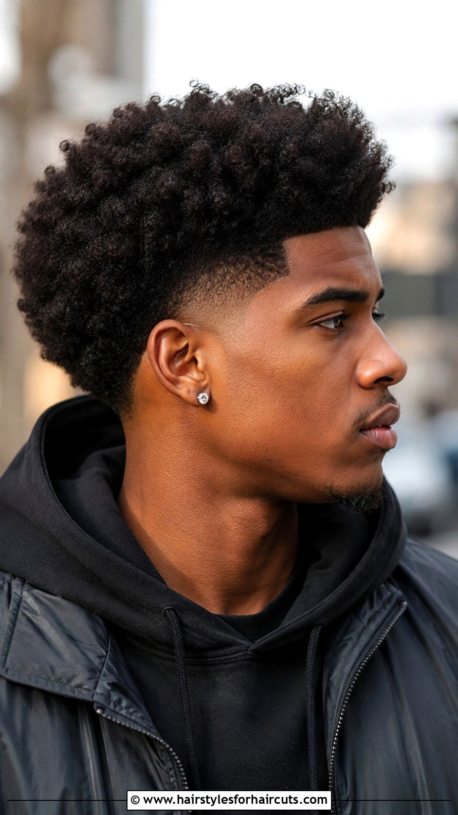 Burst Fade With Afro - 25 fade hairstyles - 25 fade hairstyles