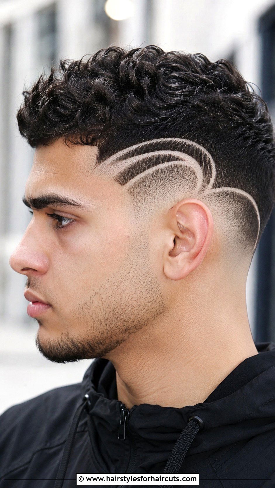 Burst Fade With Design - 25 burst fade haircuts - 25 burst fade haircuts
