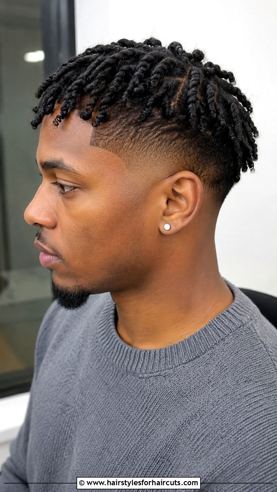 Burst Fade With Twists - 25 african hairstyles men - 25 african hairstyles men