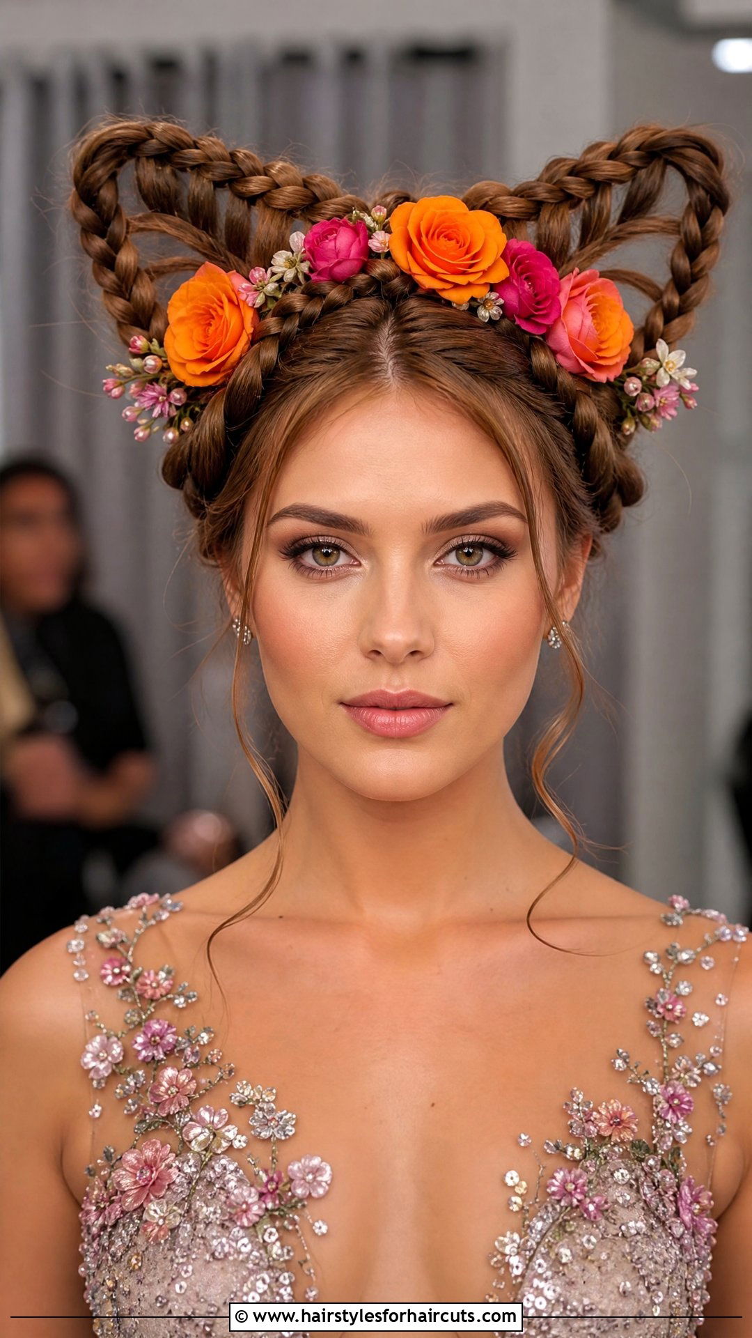 Butterfly Braid Flower Crown Long Hair - 25 flower crown hairstyles for long hair - 25 flower crown hairstyles for long hair