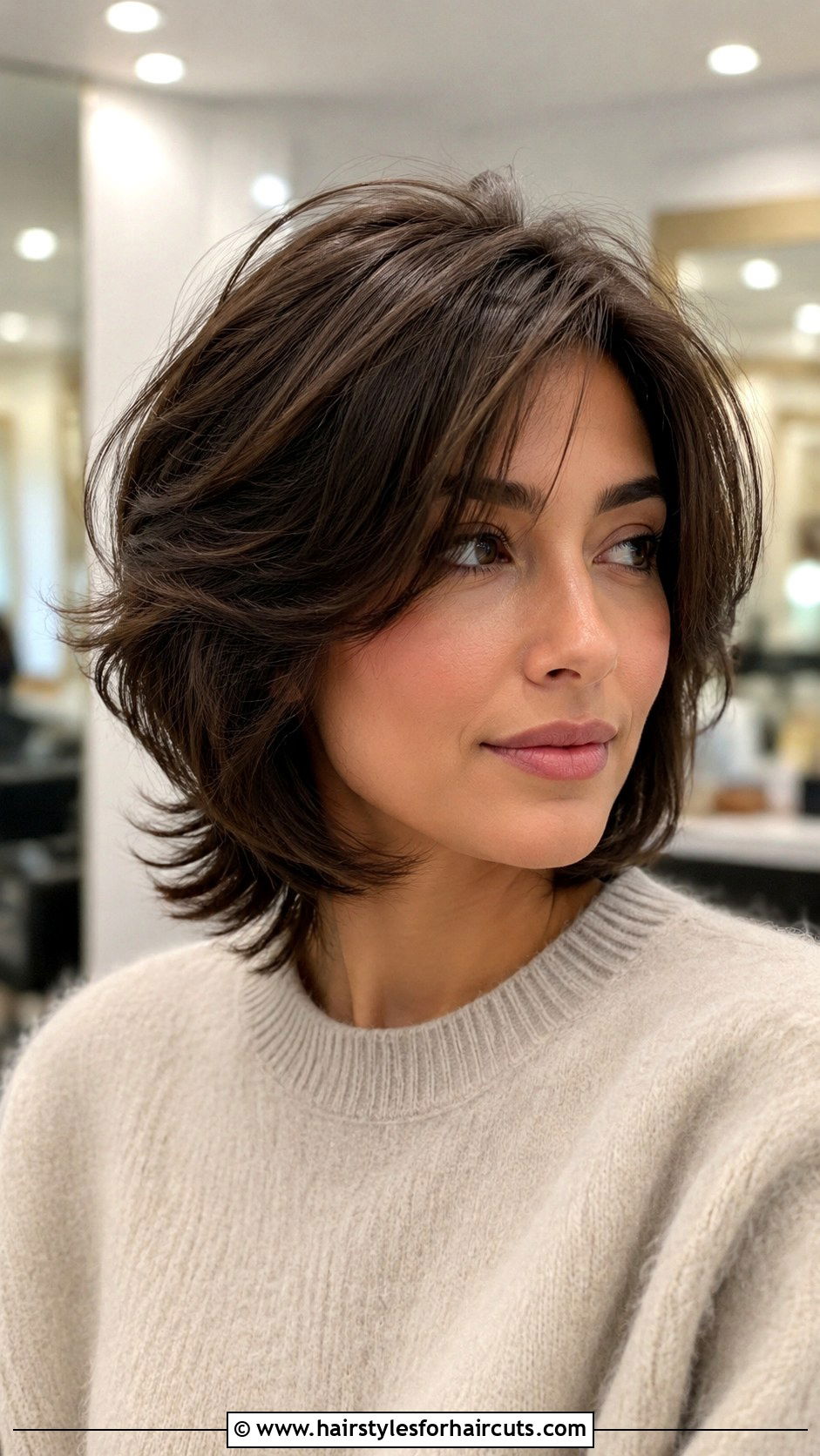 Butterfly Cut - 25 haircuts for straight flat hair - 25 haircuts for straight flat hair