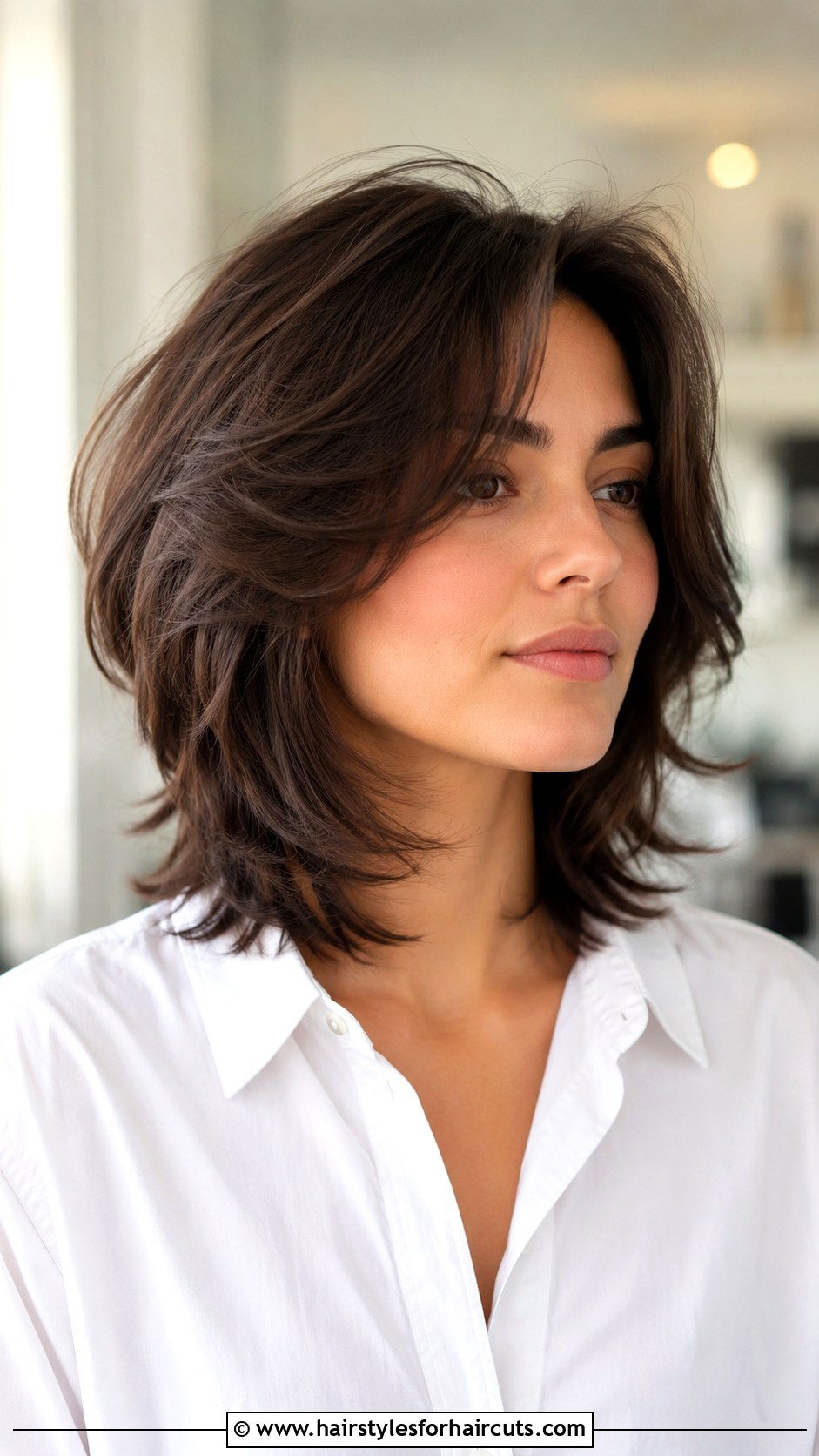 Butterfly Cut With Neck Length Layers - 25 butterfly haircuts medium hair - 25 butterfly haircuts medium hair