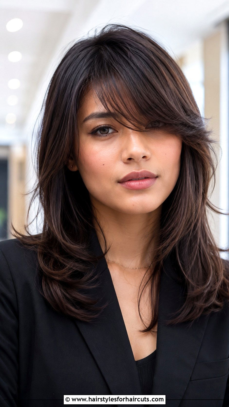 Butterfly Cut With Side Swept Bangs Medium Hair - 25 butterfly haircuts medium hair - 25 butterfly haircuts medium hair