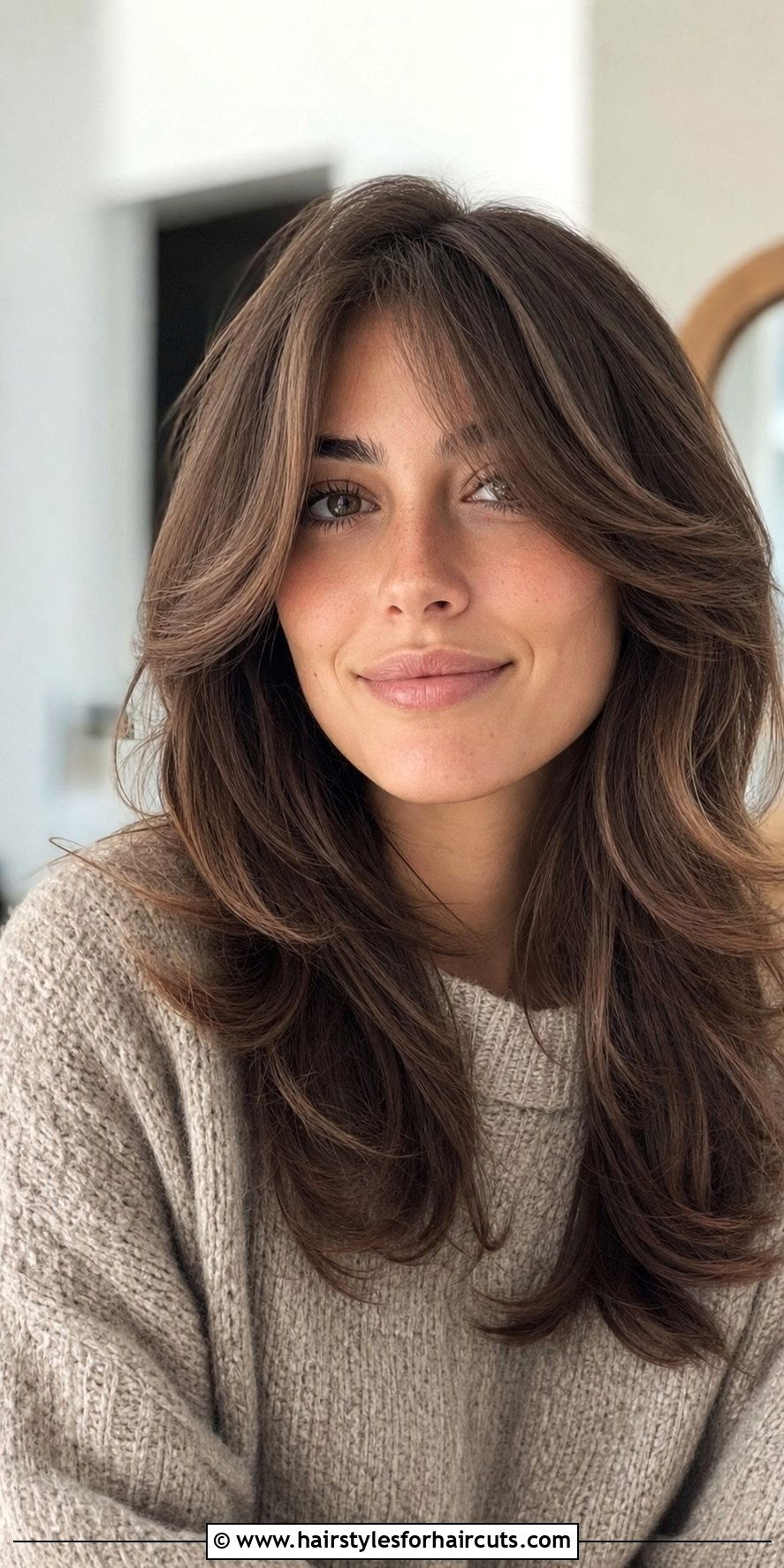 Butterfly Haircut With Curtain Bangs - 25 butterfly haircuts for medium length hair - 25 butterfly haircuts for medium length hair