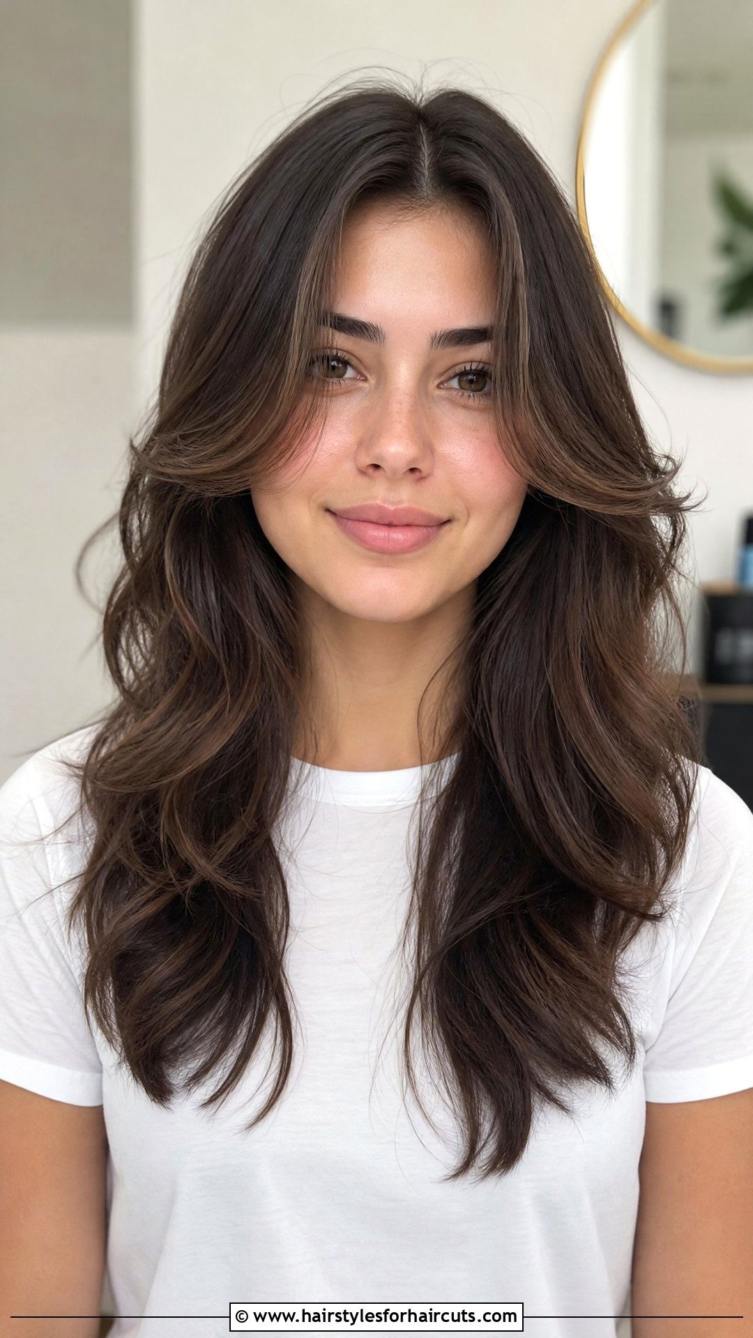 Butterfly Haircut With Middle Part Wavy Hair - 25 butterfly haircuts wavy hair - 25 butterfly haircuts wavy hair