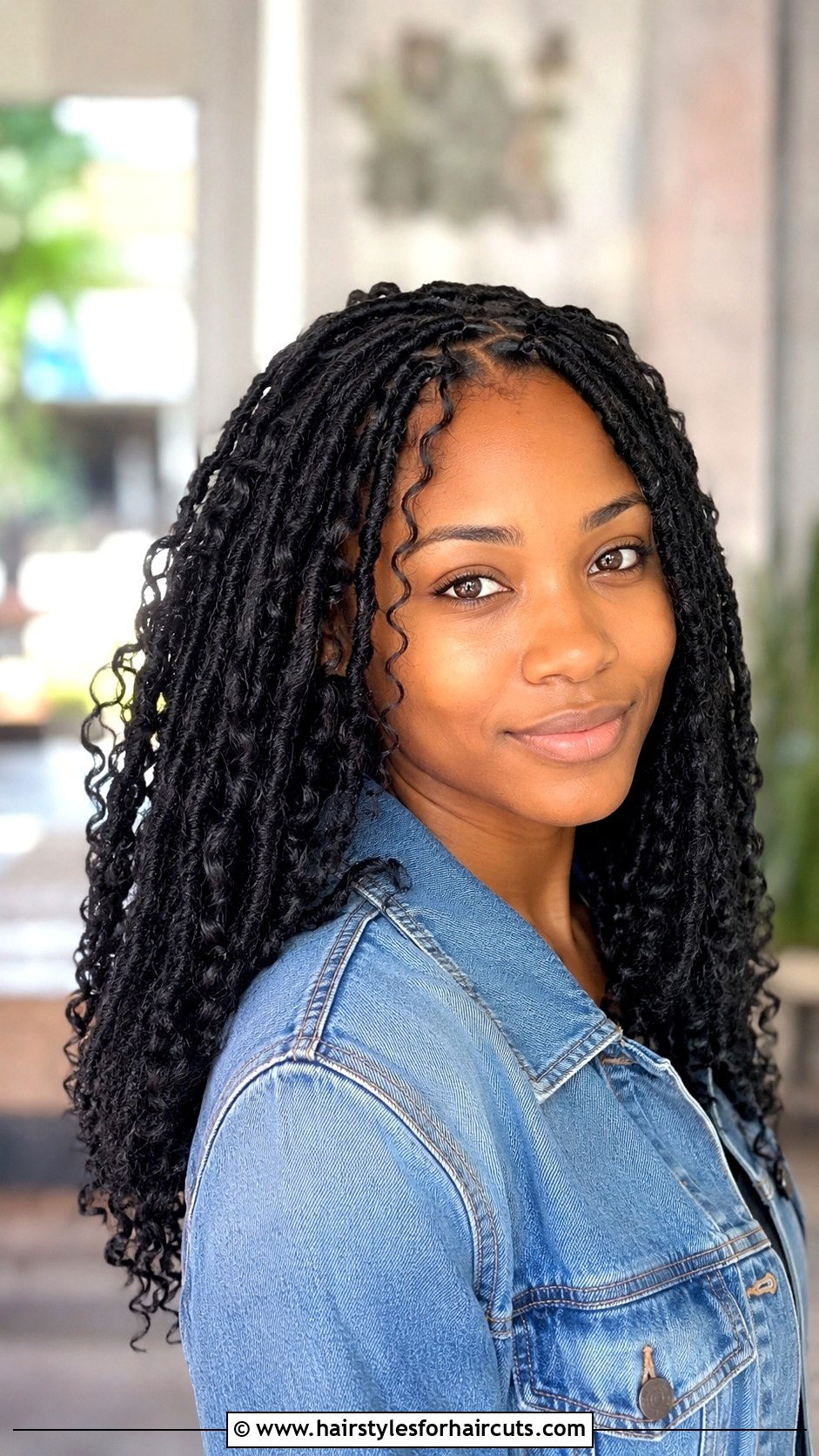 Butterfly Locs - 25 dread haircuts - 25 dread haircuts