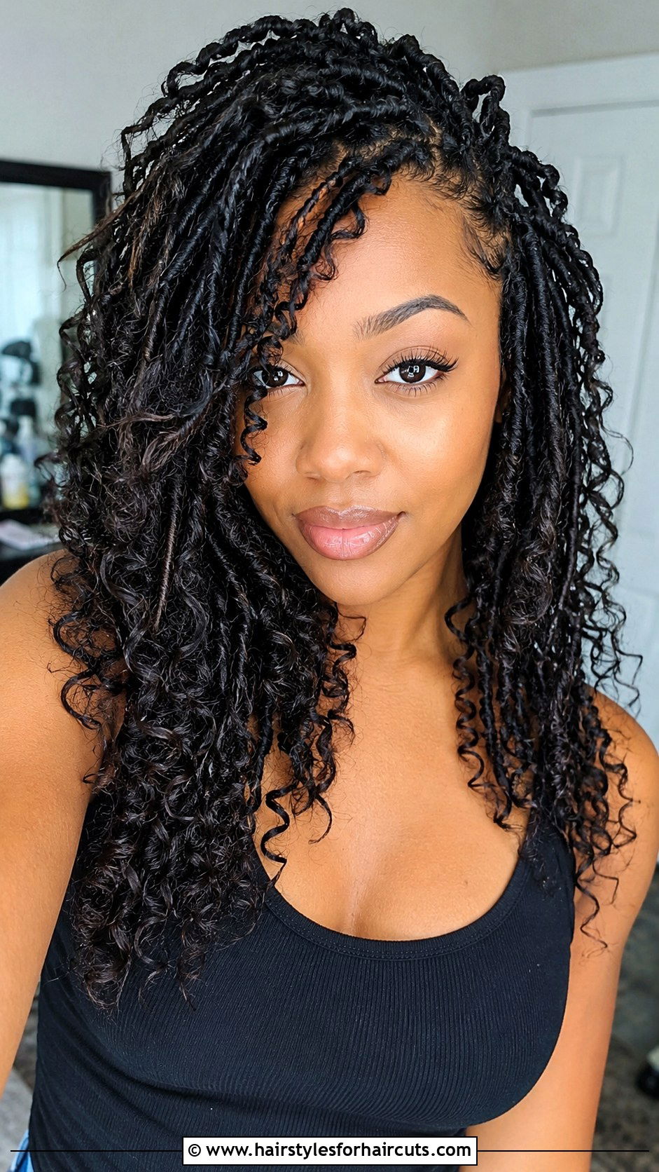 Butterfly Locs - 25 locked hairstyles - 25 locked hairstyles