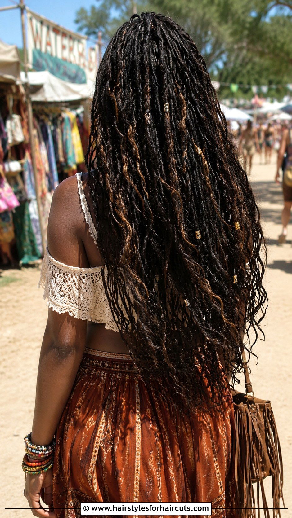 Butterfly Locs Back - 25 back hairstyles - 25 back hairstyles