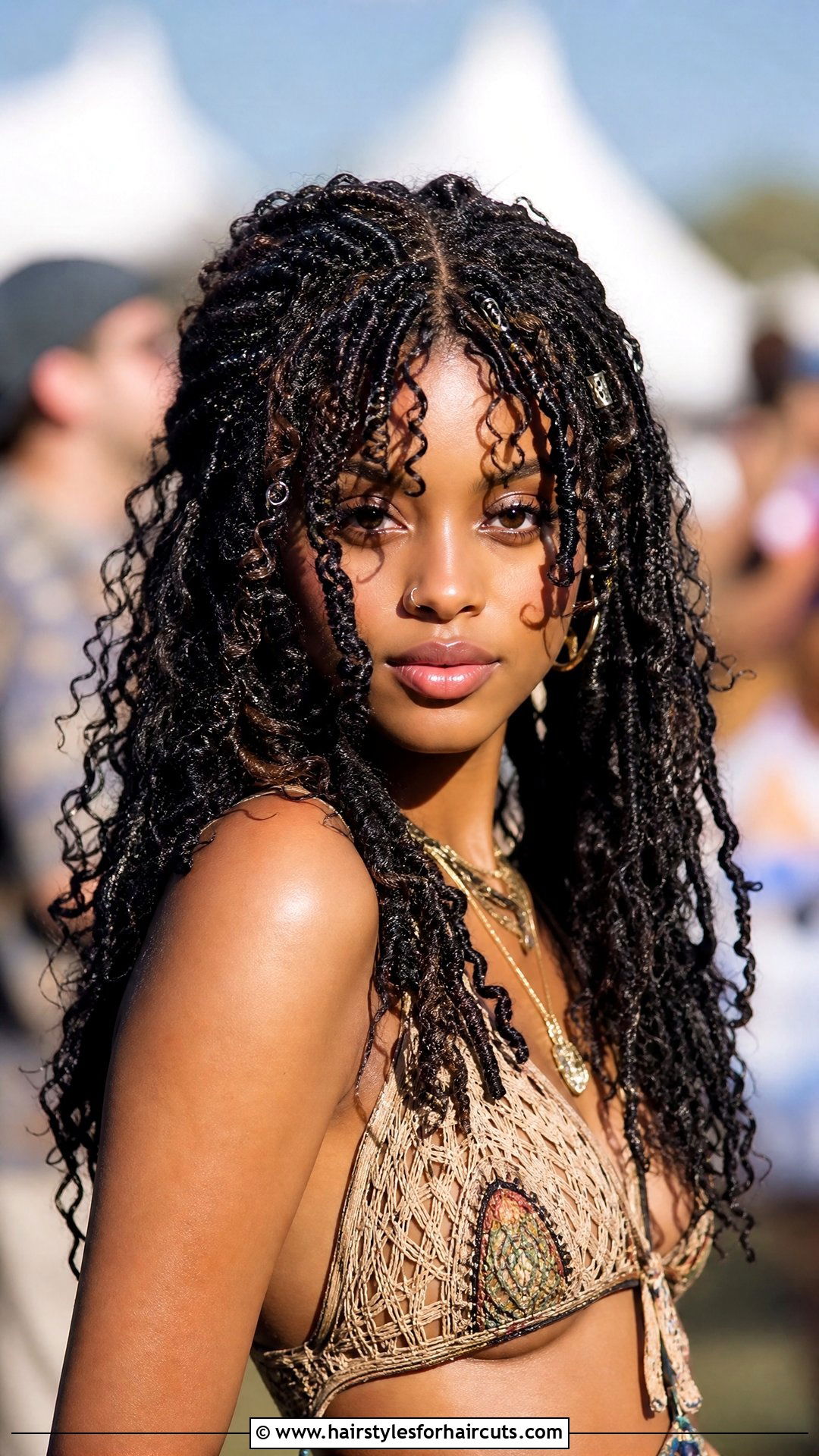 Butterfly Locs With Curtain Bangs - 25 crochet hairstyles with bangs - 25 crochet hairstyles with bangs