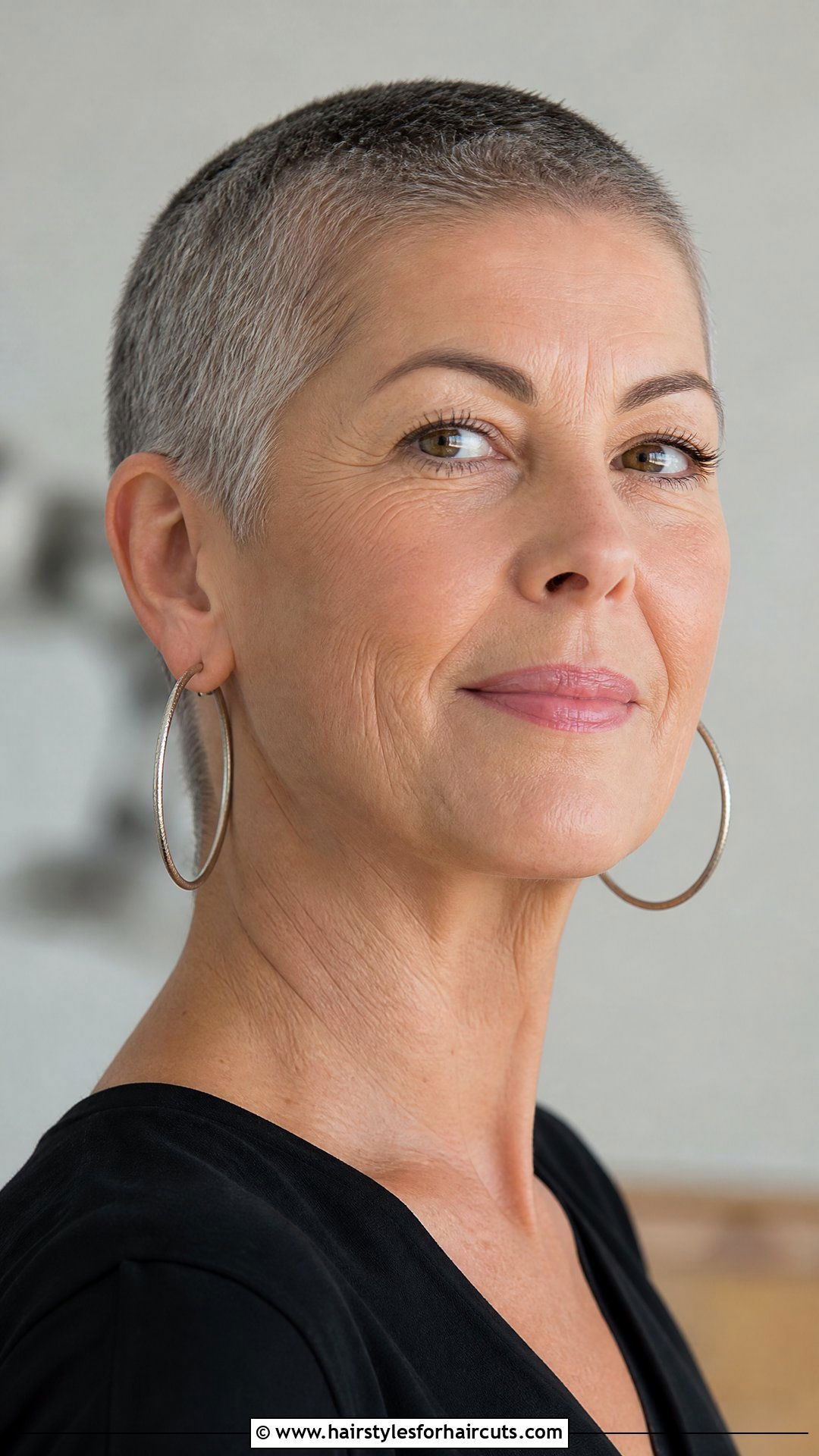 Buzz Cut - 25 short hairstyles for over 50 - 25 short hairstyles for over 50