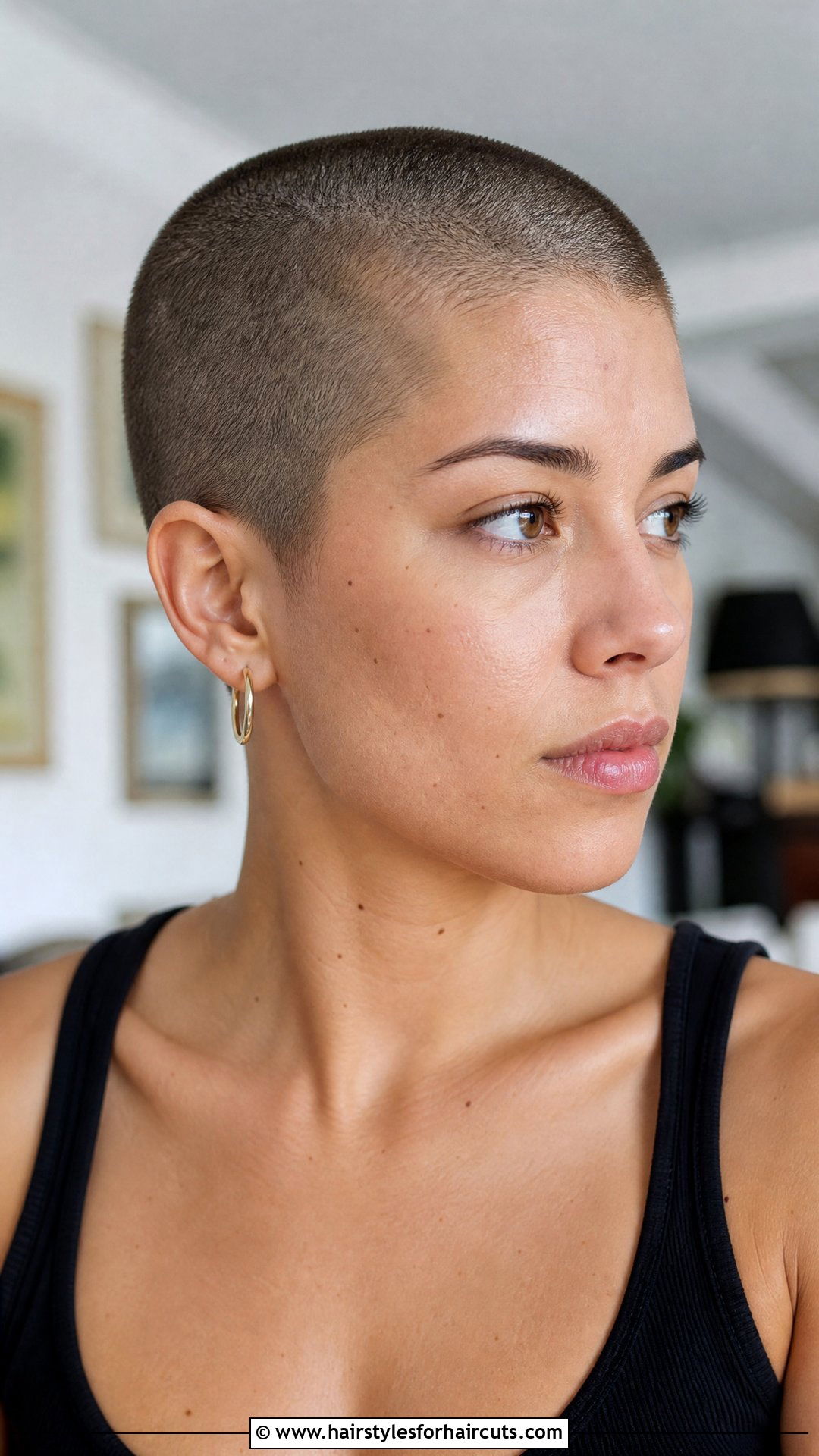 Buzz Cut - 25 summer haircuts for straight hair - 25 summer haircuts for straight hair
