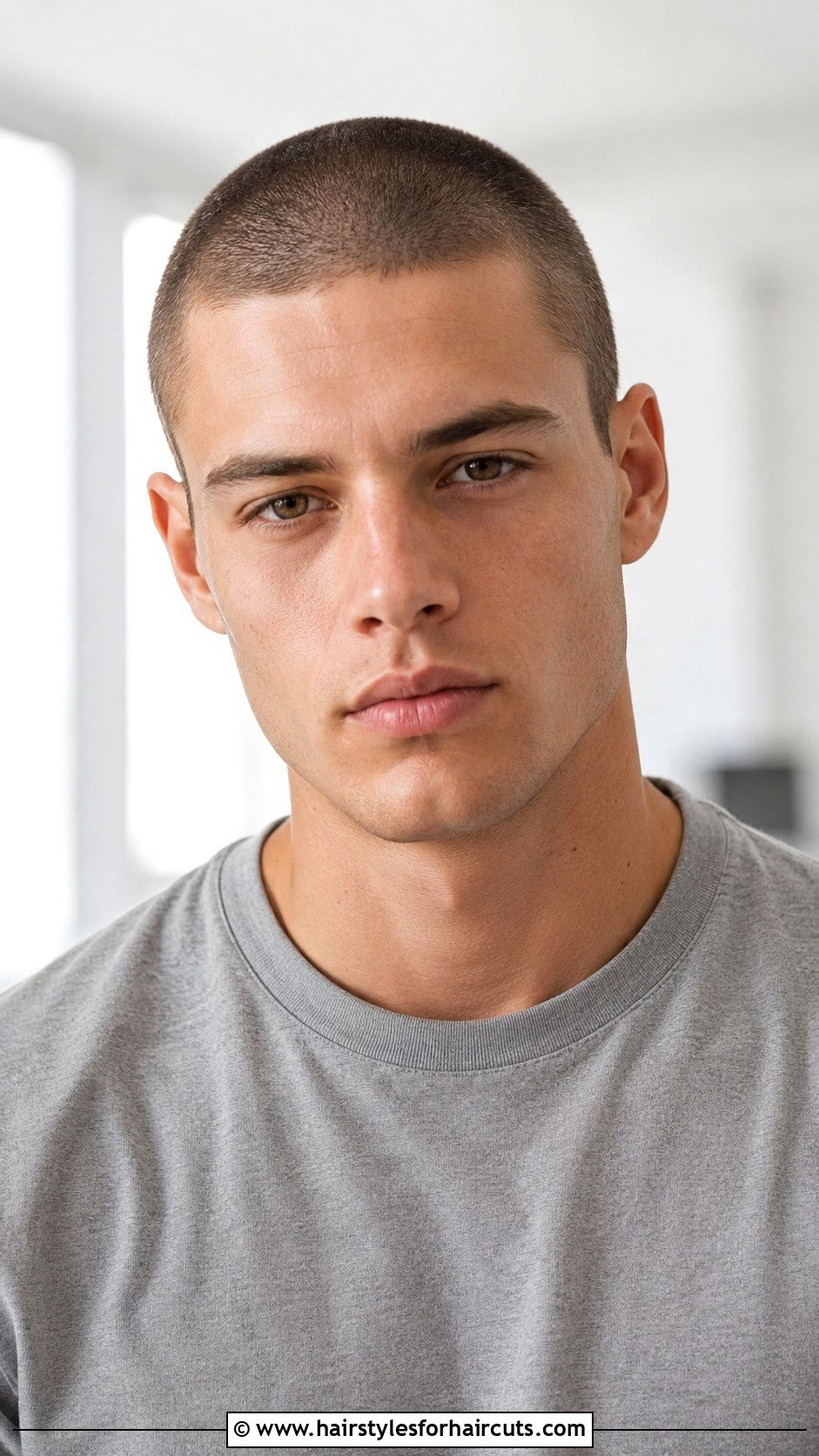 Buzz Cut - 25 best haircuts for widows peak - 25 best haircuts for widows peak