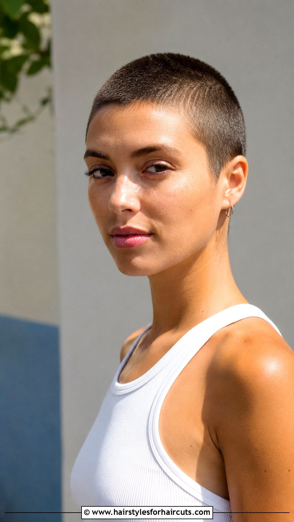 Buzz Cut - 25 above the shoulder haircuts for straight hair - 25 above the shoulder haircuts for straight hair