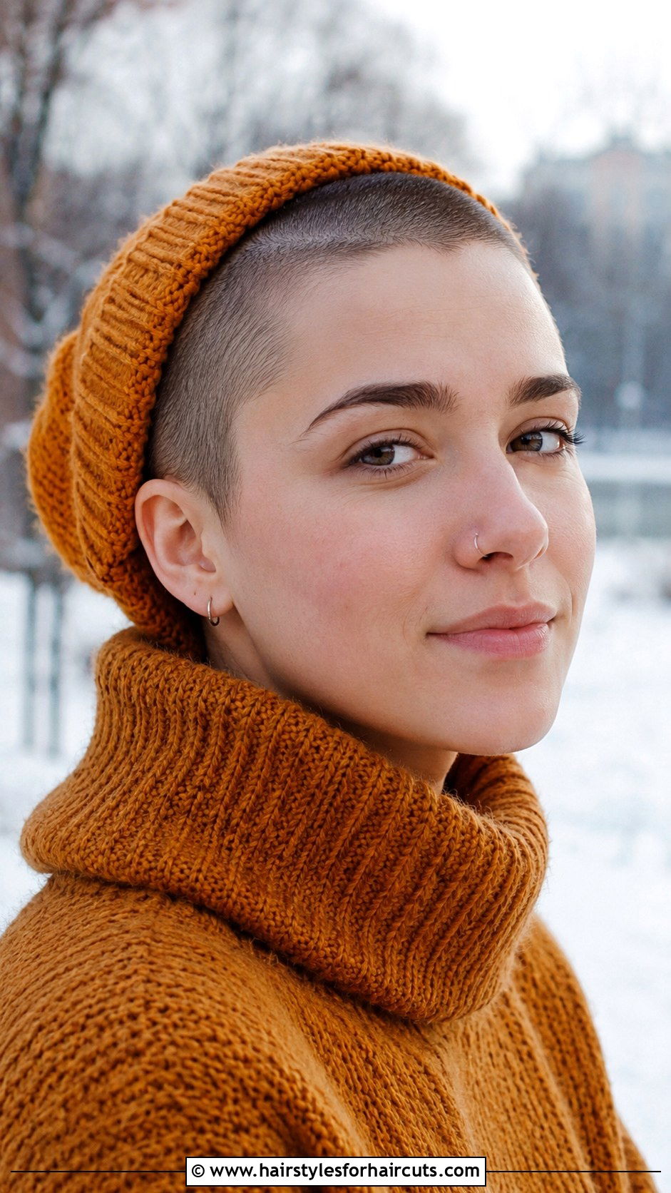 Buzz Cut - 25 haircuts for winter - 25 haircuts for winter