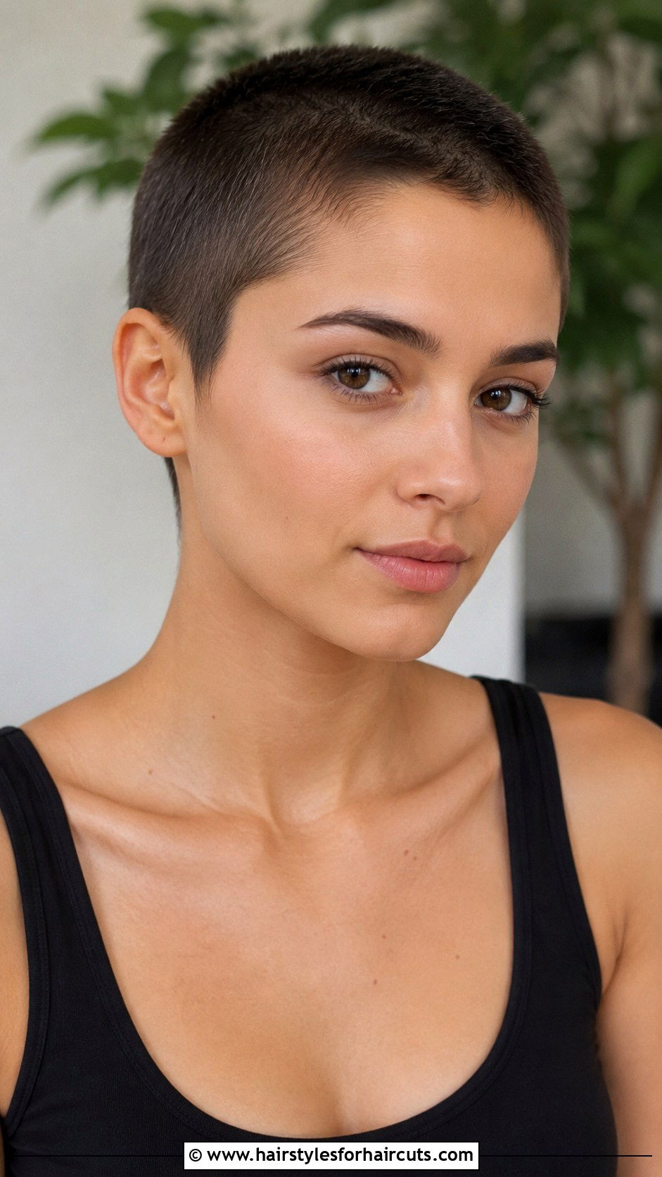 Buzz Cut Brunette Haircut - 25 brunette haircuts - 25 brunette haircuts