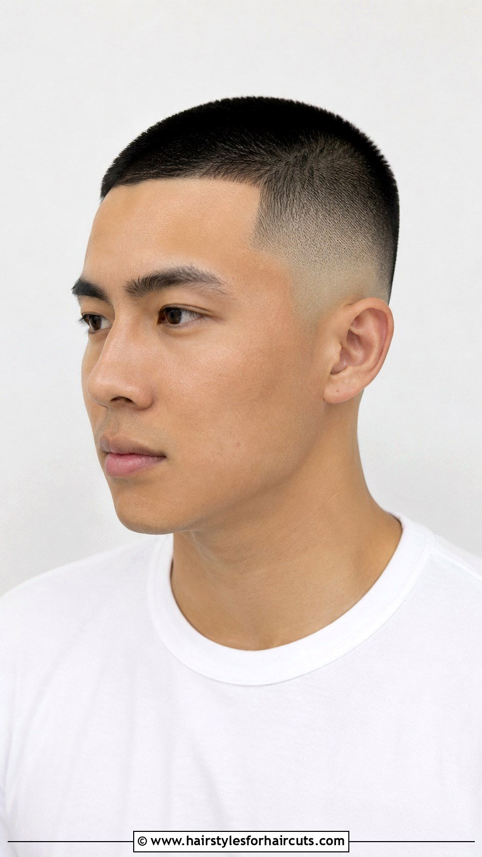 Buzz Cut Fade For Asian Men - 25 asian facial hairstyles - 25 asian facial hairstyles