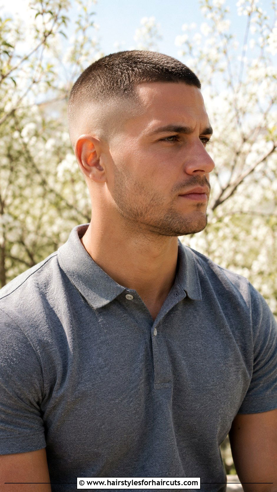 Buzz Cut Fade - 25 bald haircuts - 25 bald haircuts