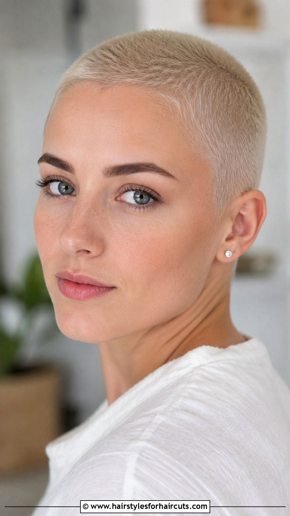 Buzz Cut For Women - 25 haircuts for blonde thin hair - 25 haircuts for blonde thin hair