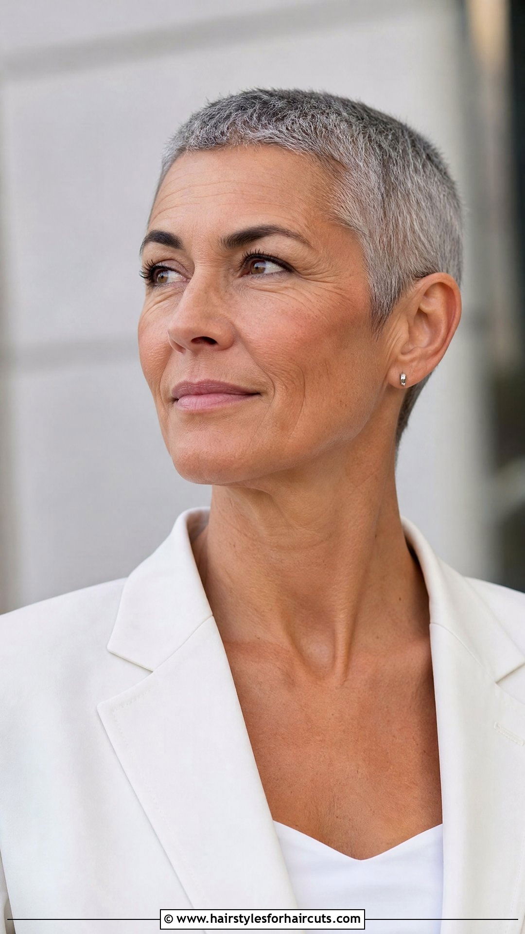 Buzz Cut For Women Gray Hair - 25 hairstyles for thin gray hair - 25 hairstyles for thin gray hair