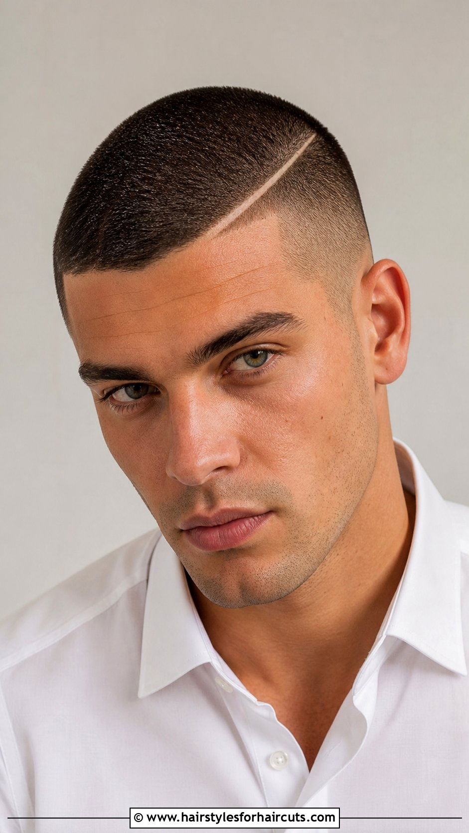 Buzz Cut Hard Part - 25 buzzed hairstyles - 25 buzzed hairstyles
