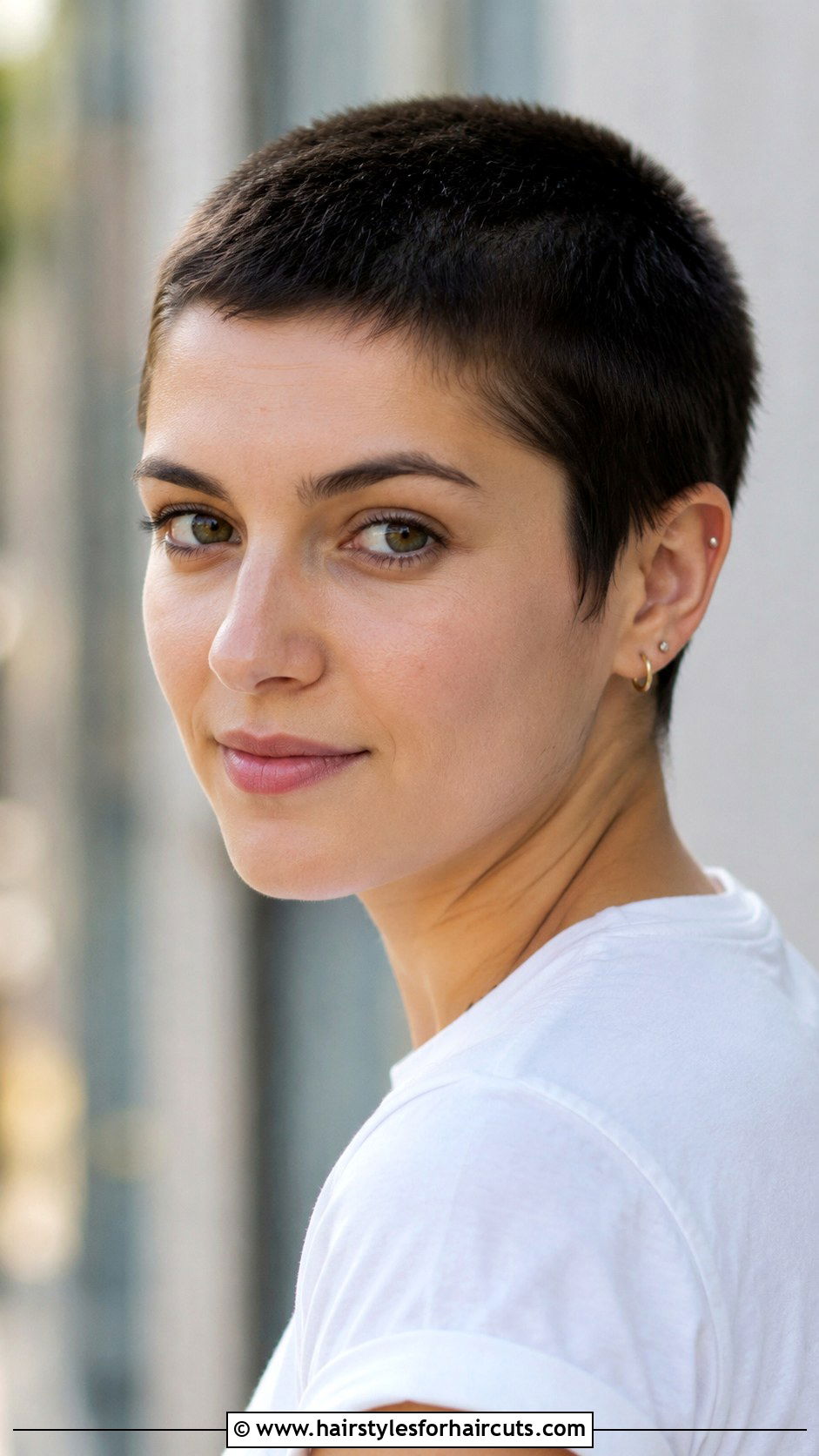 Buzz Cut Pixie - 25 pixie short haircuts for thick hair - 25 pixie short haircuts for thick hair