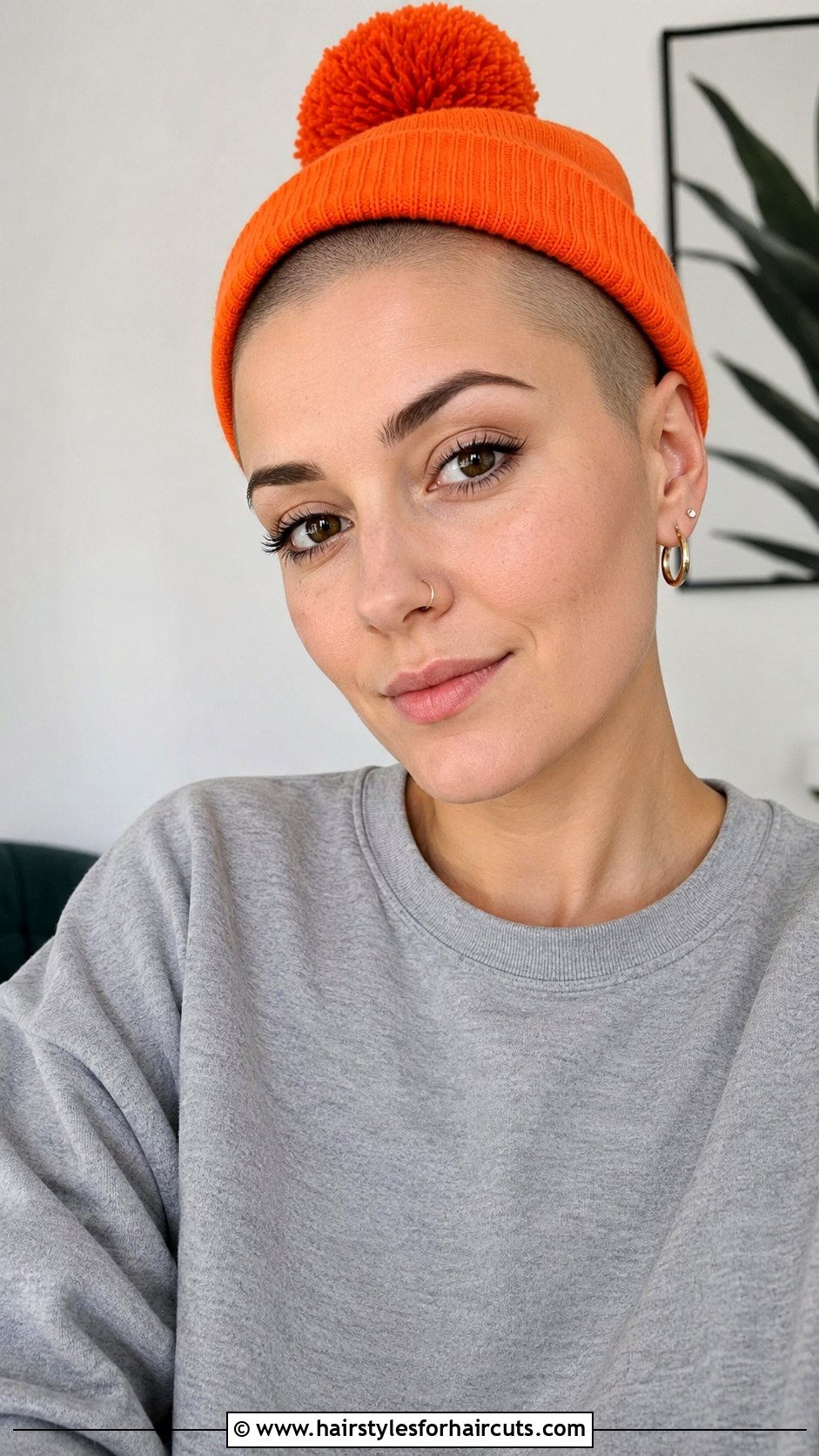 Buzz Cut With Beanie - 25 beanie hairstyles for short hair - 25 beanie hairstyles for short hair