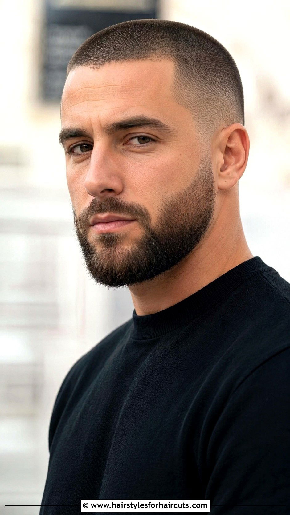 Buzz Cut With Beard - 25 curly hair receding hairline haircuts - 25 curly hair receding hairline haircuts