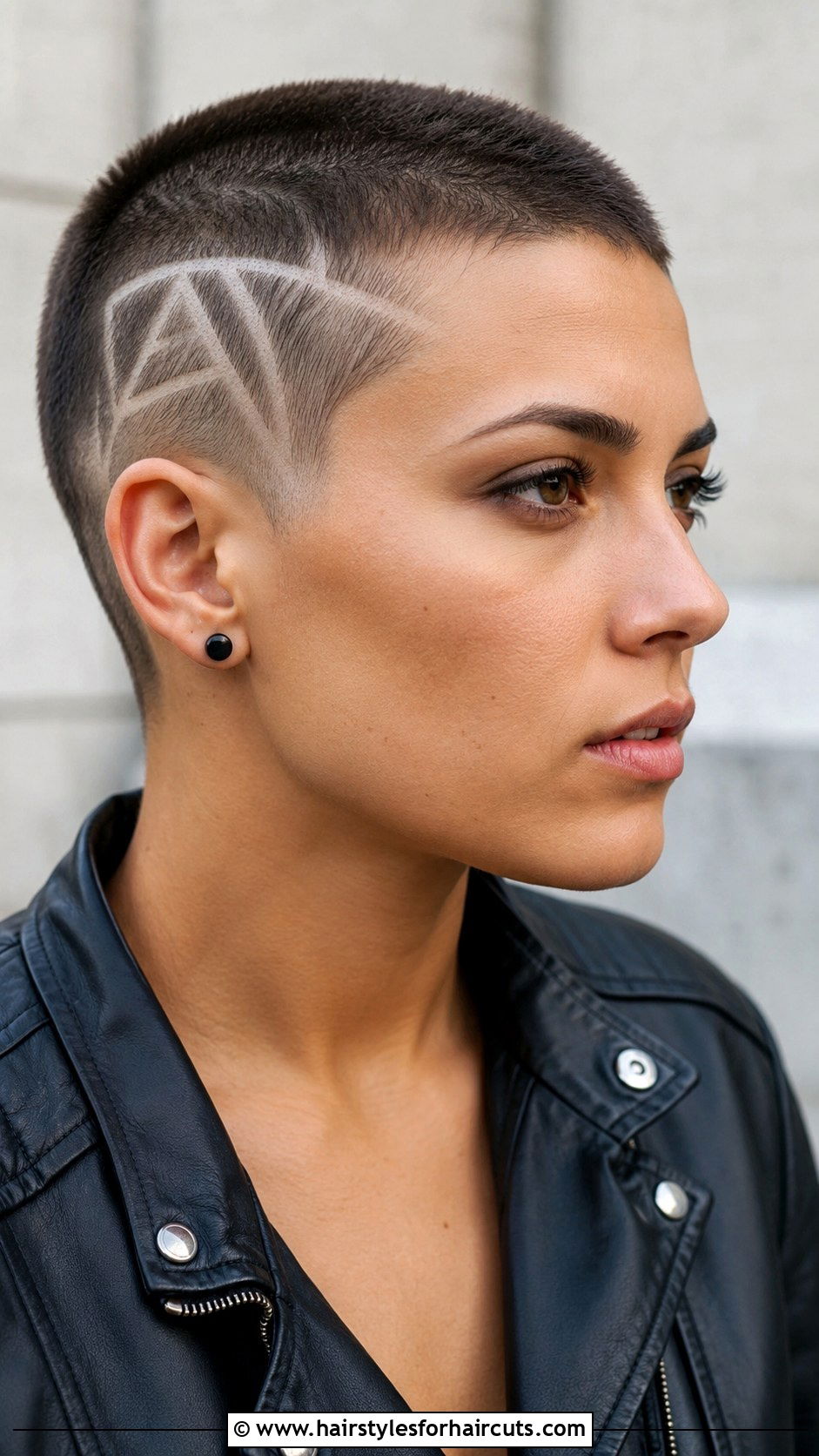 Buzz Cut With Design - 25 cute hairstyles thin hair - 25 cute hairstyles thin hair