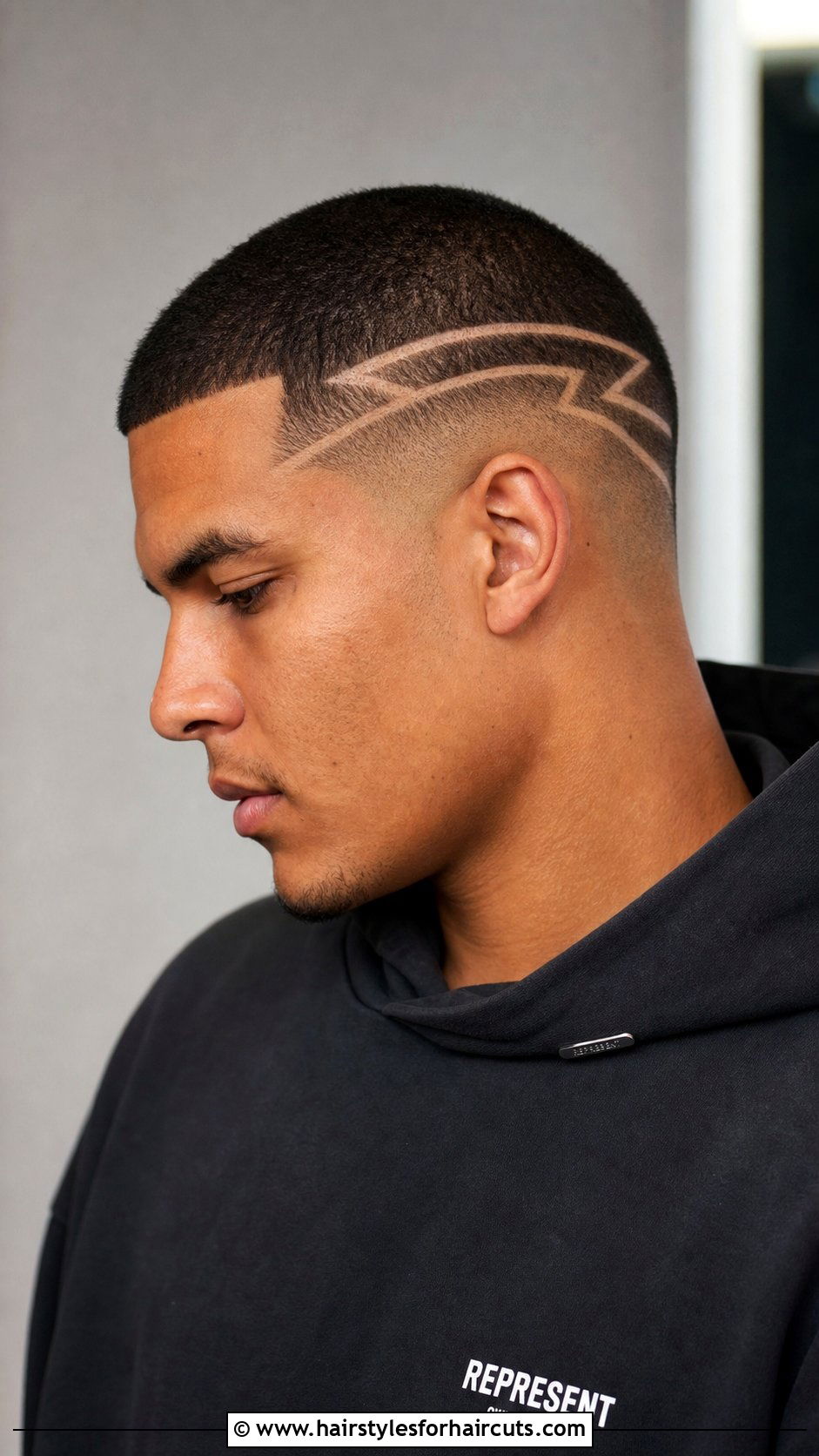 Buzz Cut With Design - 25 buzzed hairstyles - 25 buzzed hairstyles