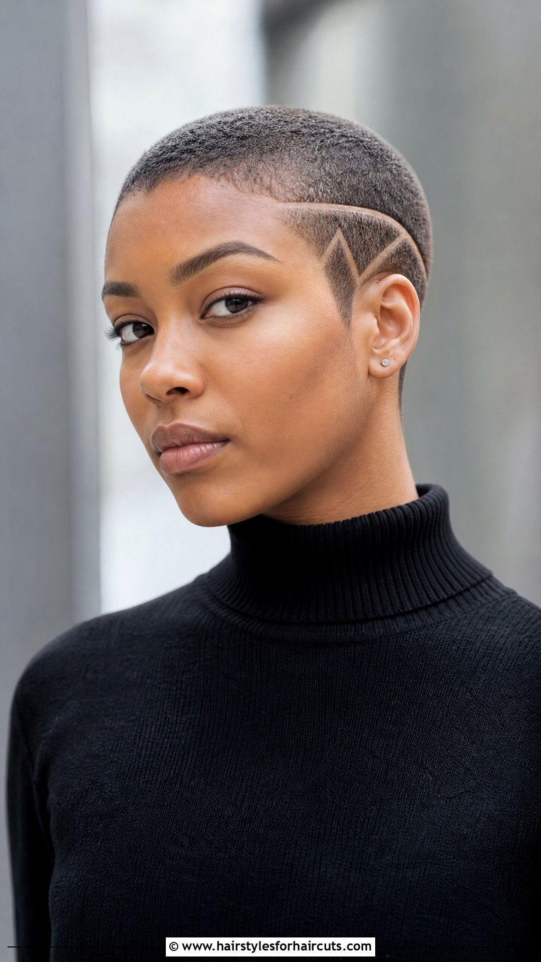 Buzz Cut With Design Edges - 25 edges hairstyles - 25 edges hairstyles