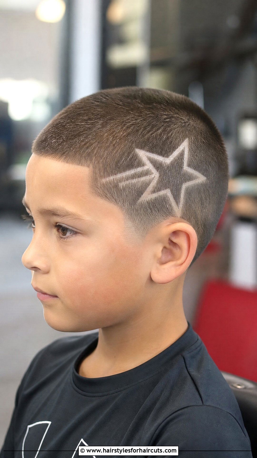 Buzz Cut With Design For Kids - 25 cute kid haircuts - 25 cute kid haircuts