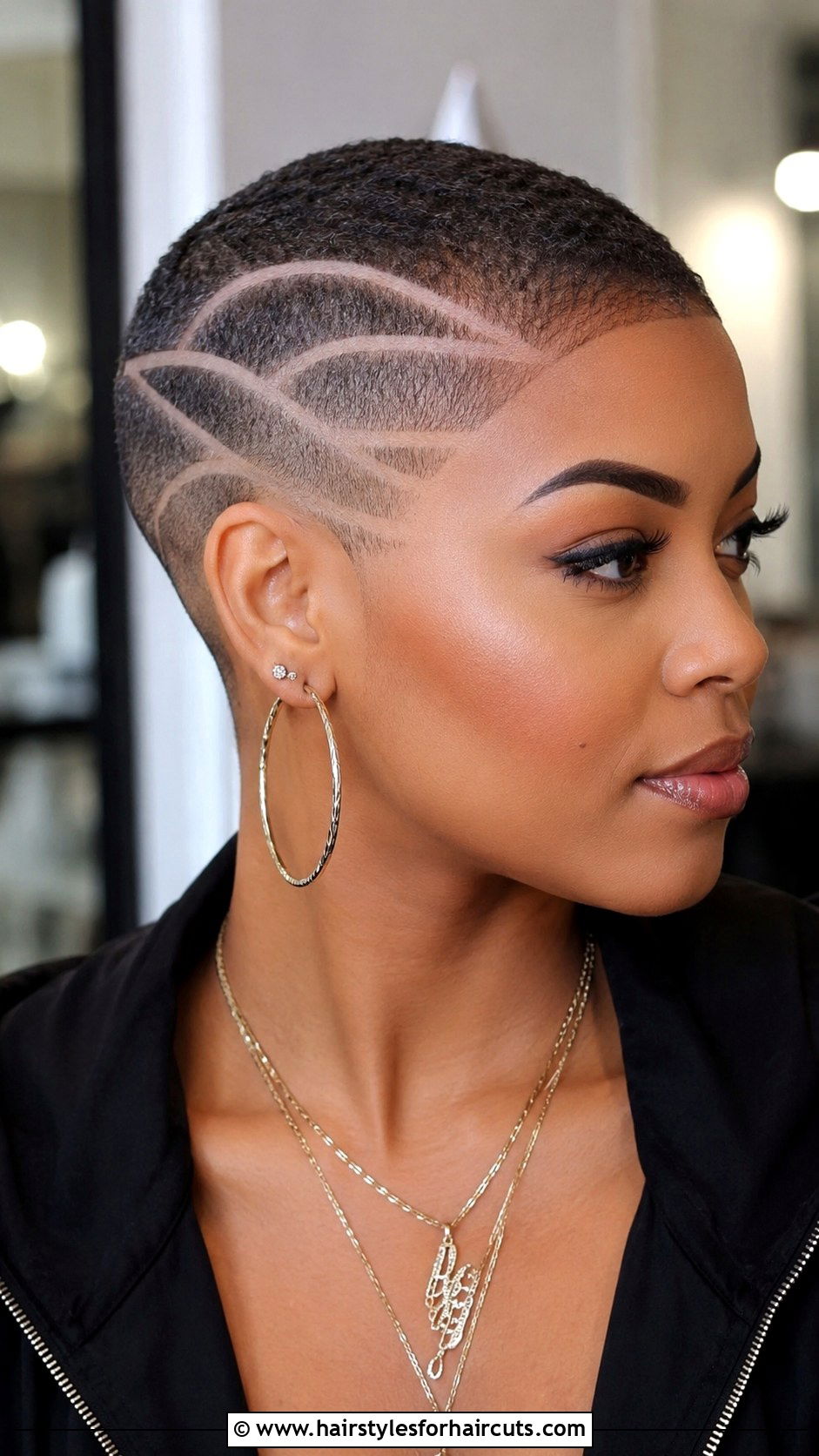Buzz Cut With Design For Thick Hair - 25 cute short hairstyles for thick hair - 25 cute short hairstyles for thick hair