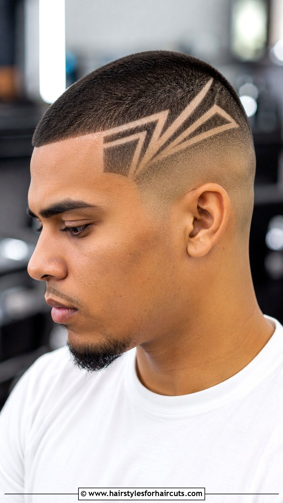 Buzz Cut With Designs - 25 black haircuts - 25 black haircuts