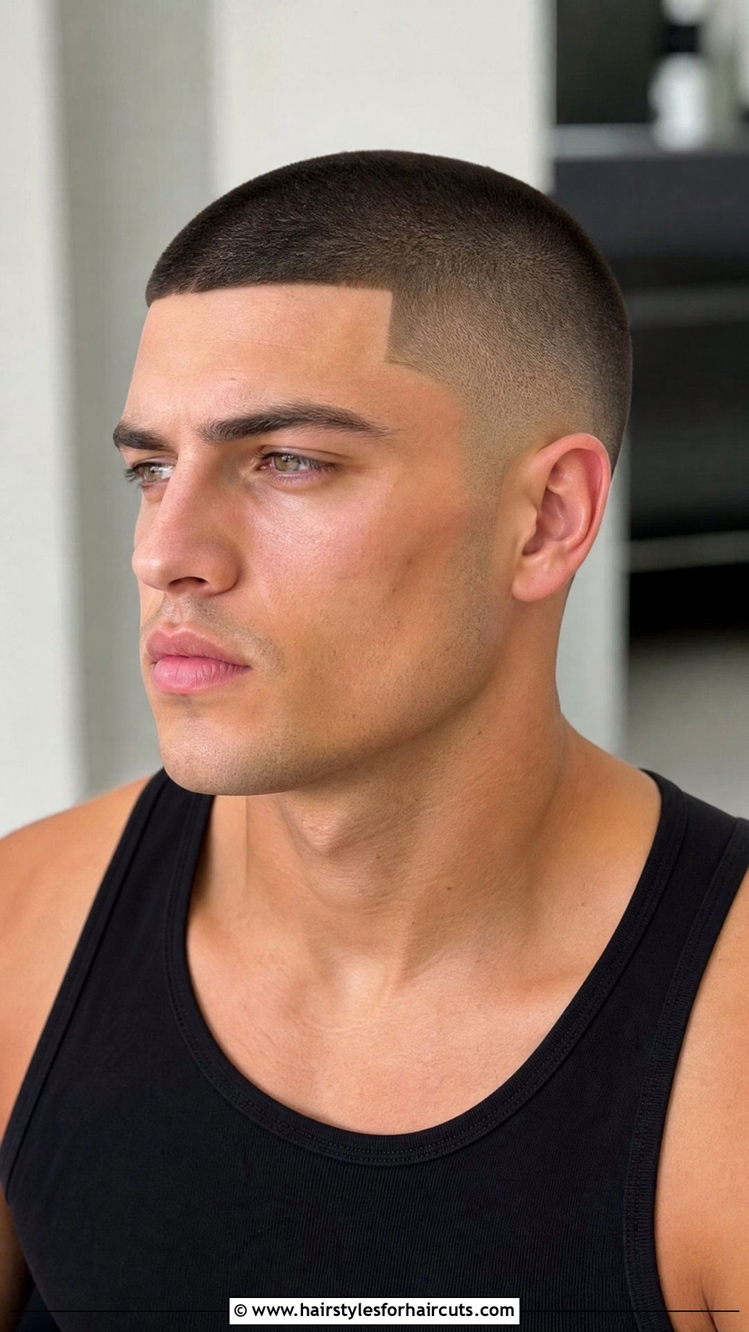 Buzz Cut With Line Up - 25 hispanic haircuts - 25 hispanic haircuts