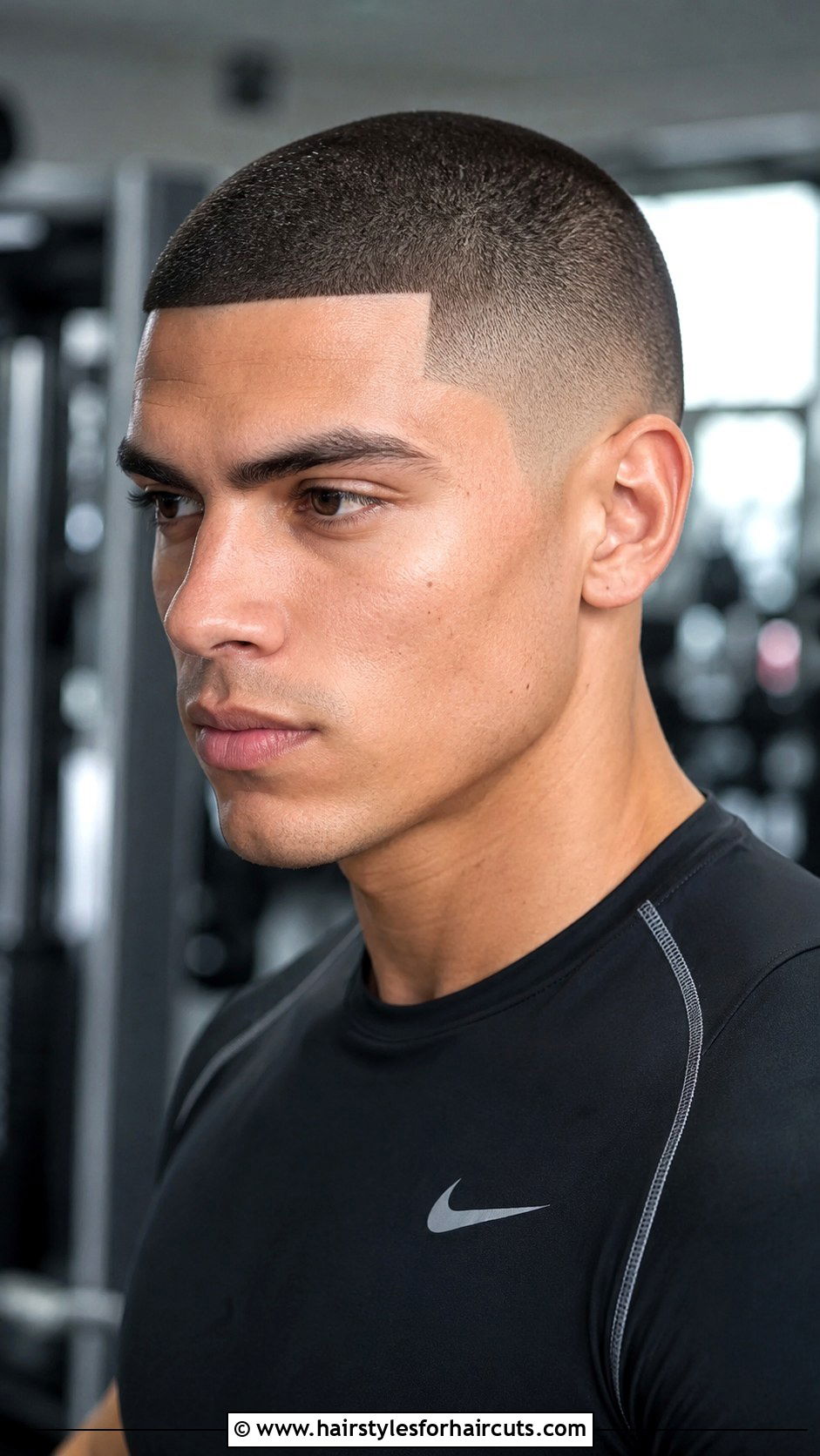 Buzz Cut With Line Up - 25 2000s hairstyles men - 25 2000s hairstyles men