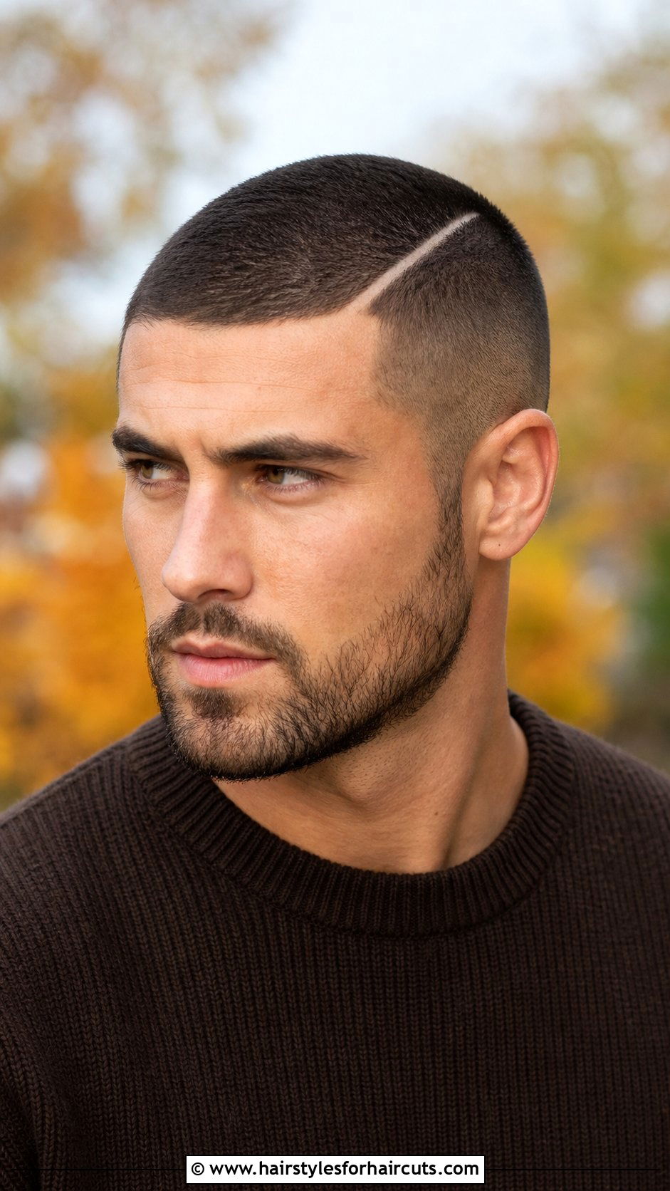 Buzz Cut With Part - 25 buzz haircuts - 25 buzz haircuts