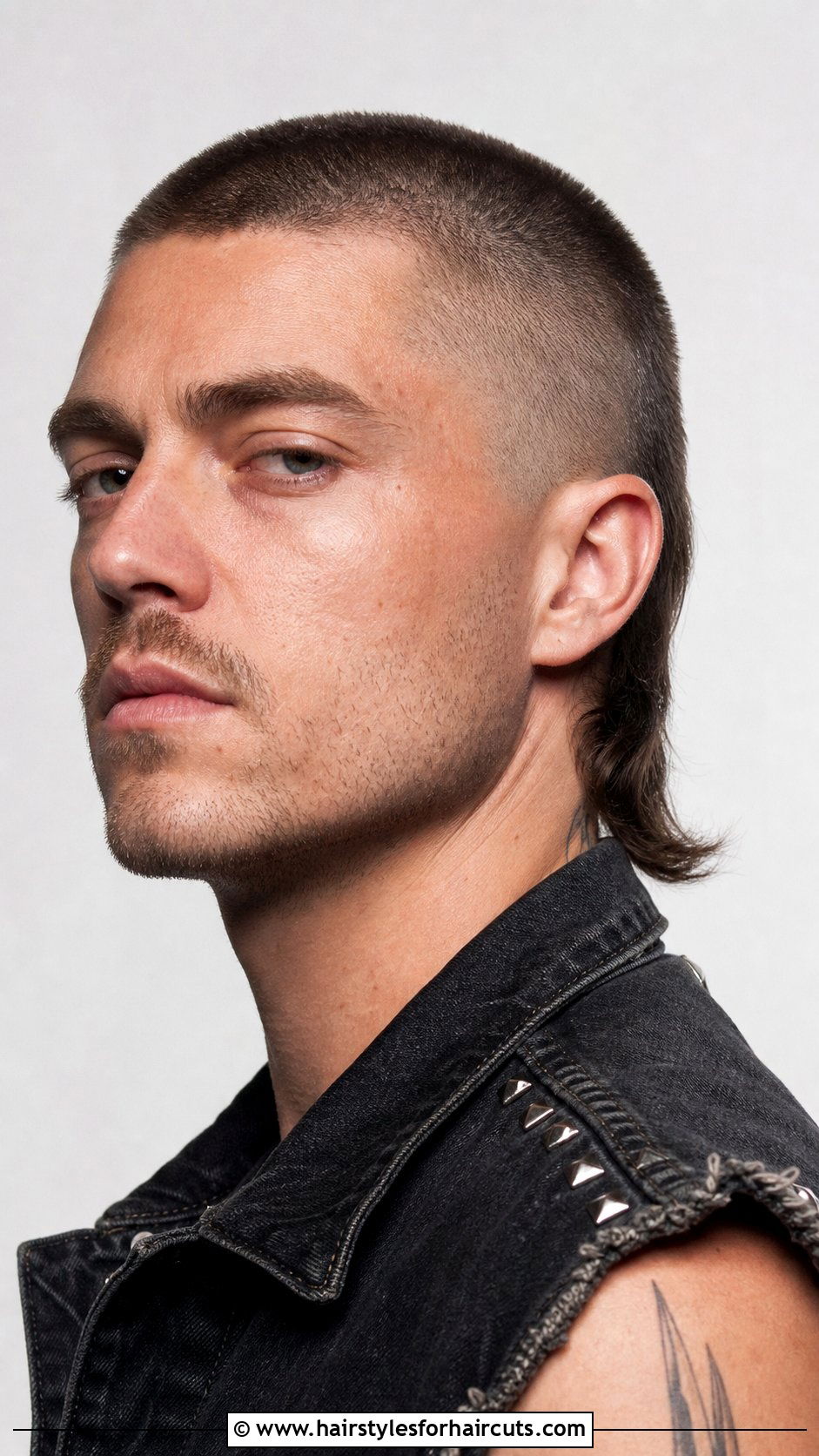 Buzzed Mullet - 25 buzzed hairstyles - 25 buzzed hairstyles